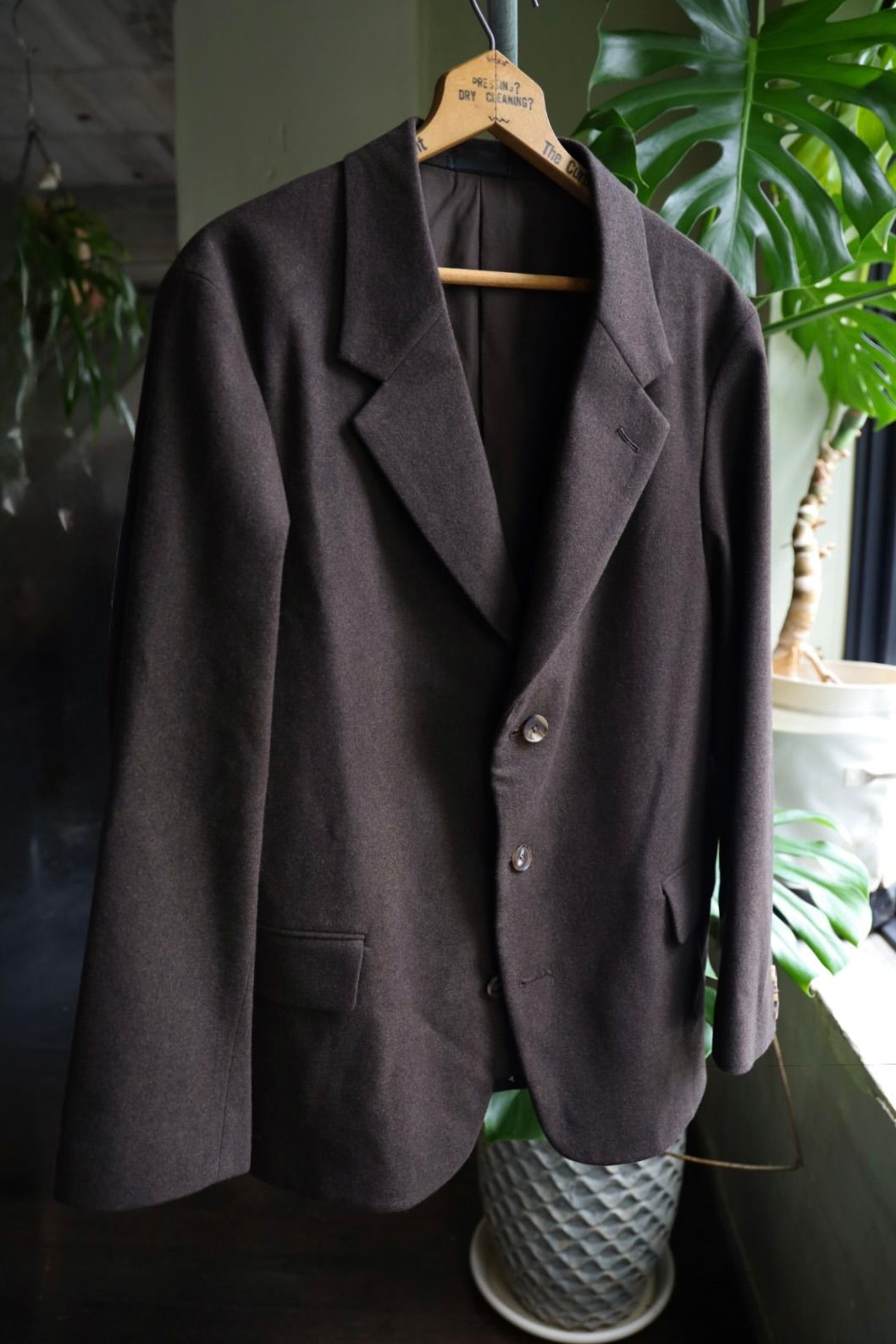 アプレッセ 2026 STYLE2 Wool Flannel Jacket(26AAP-01-25)BROWN☆9月19日(土)発売！