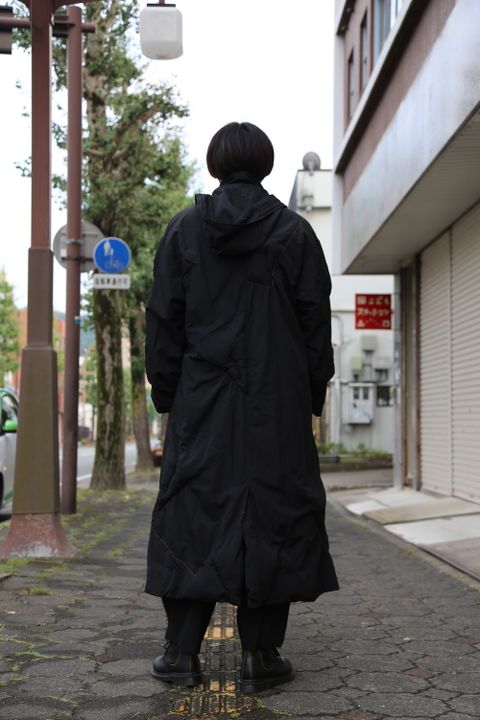 Yohji Yamamoto 2020AW 新作M-綿入りシャツコート style.2020.9.11.