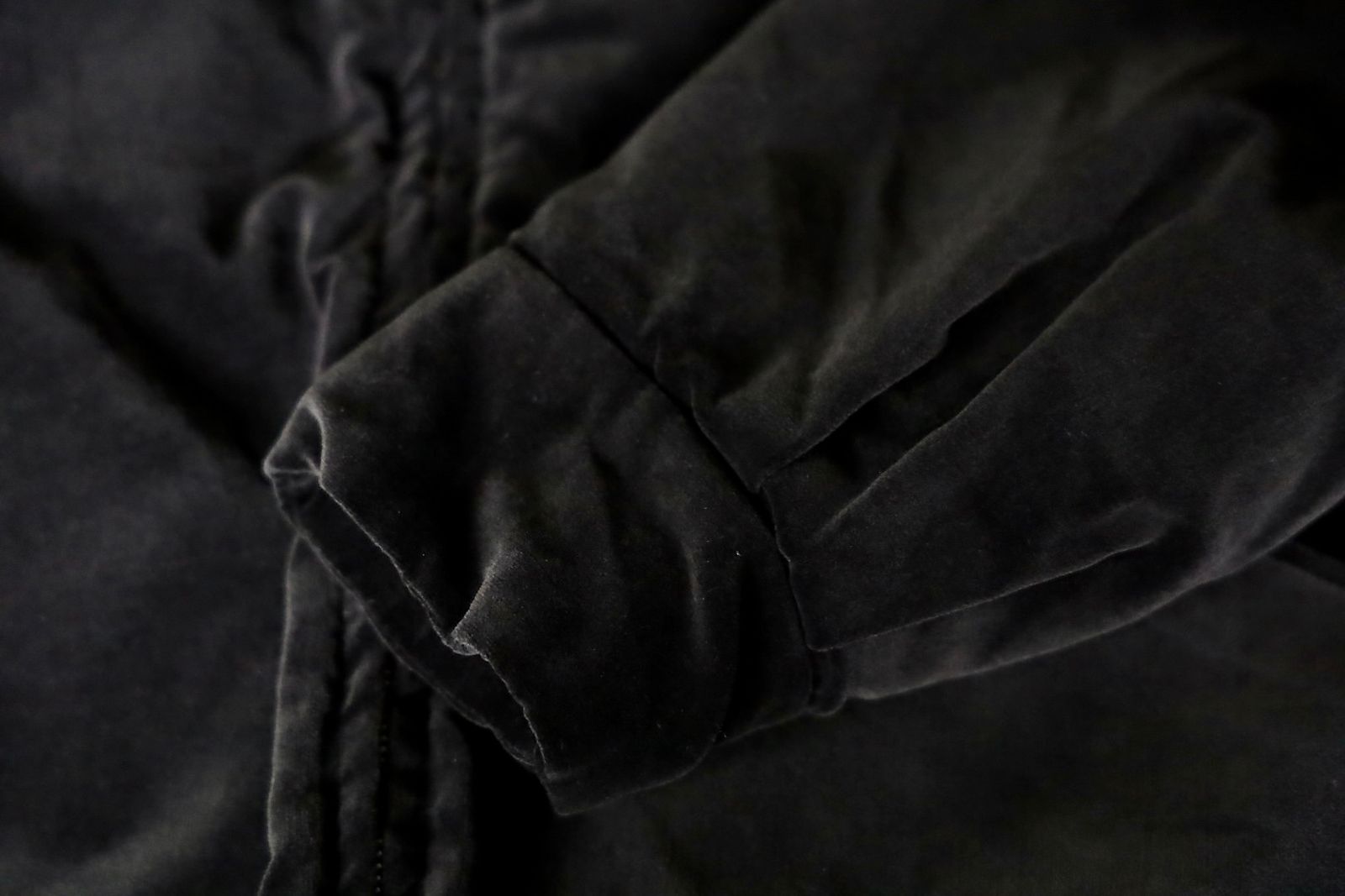 アプレッセ 2025 STYLE2  Vintage Souvenir Velour Jacket(25AAP-01-22)BLACK☆9月13日(土)発売！