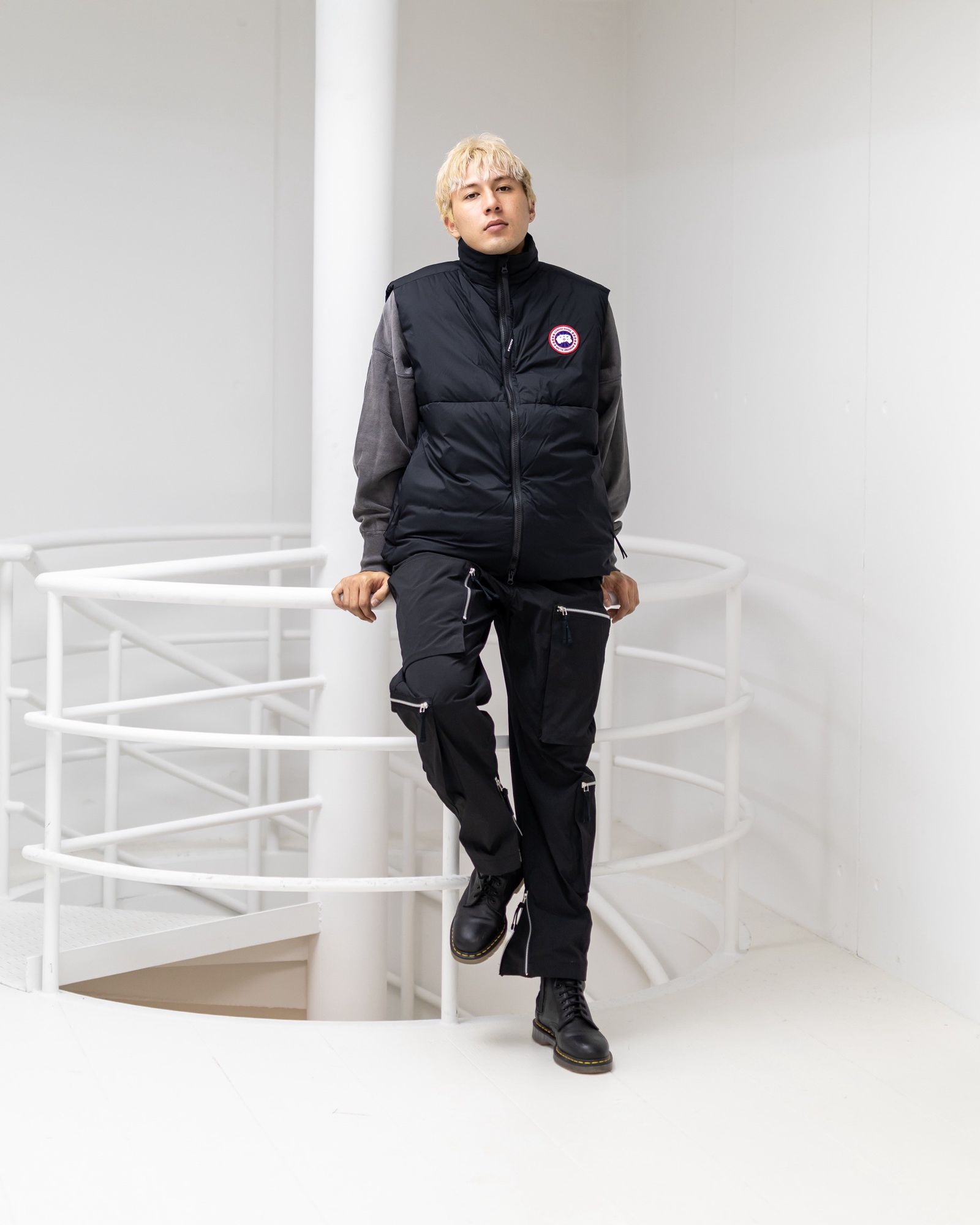 カナダグース ロッジベスト Lodge Vest(4160M)Black☆新作発売！