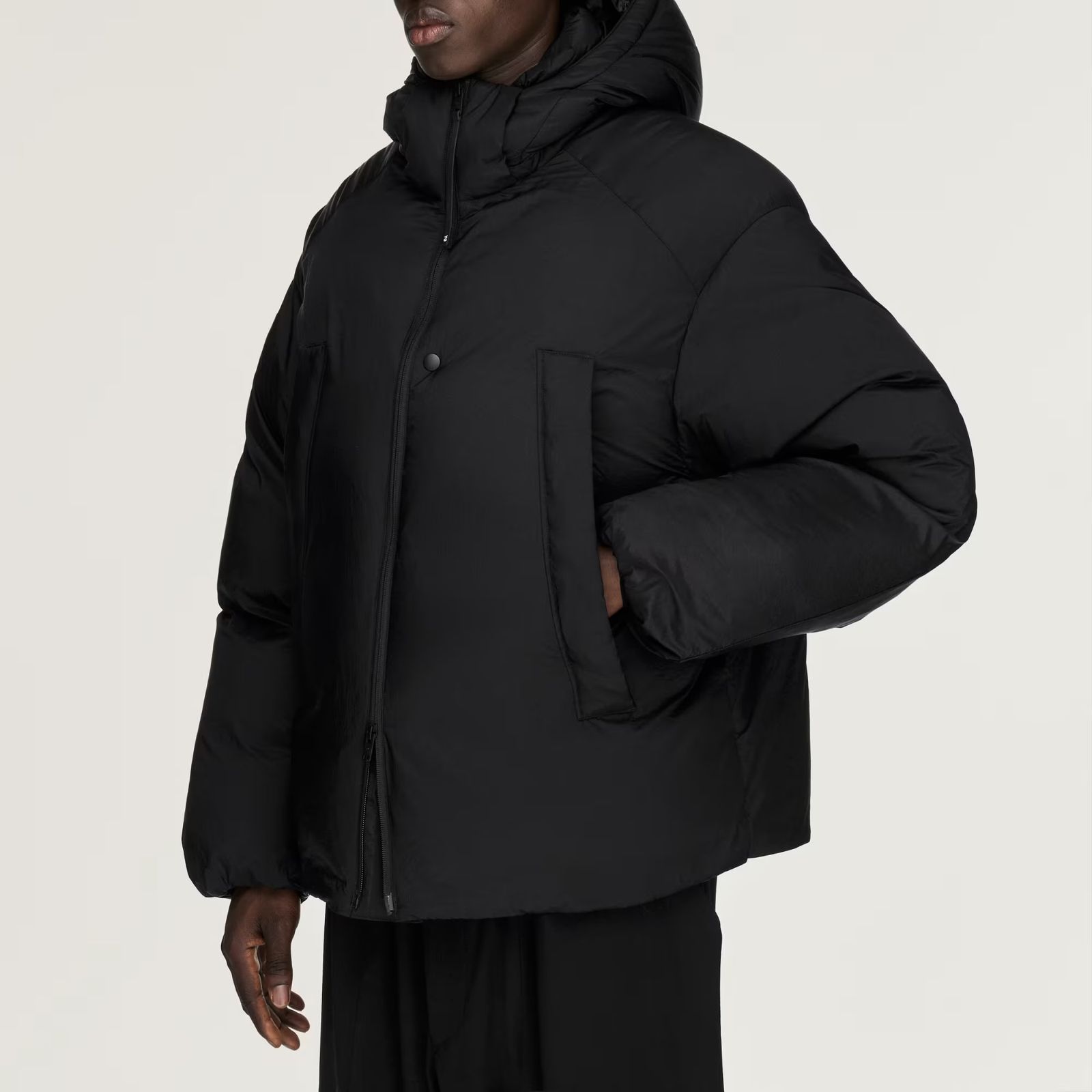 ワイスリー Y-3 HOODED PUFFER JACKET(KT1530)BLACK☆新作発売！