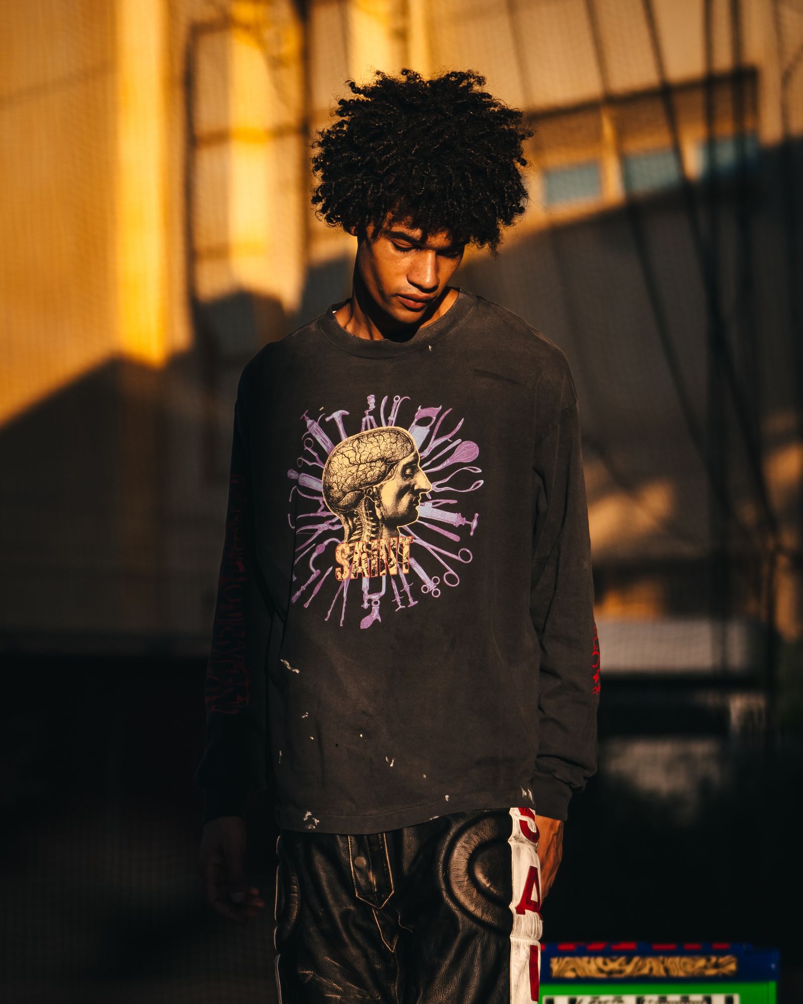 セントマイケル 26SS HEAD LS T-SHIRT (SM-MK8-0000-026)BLACK☆2月21日(土)10:00発売！