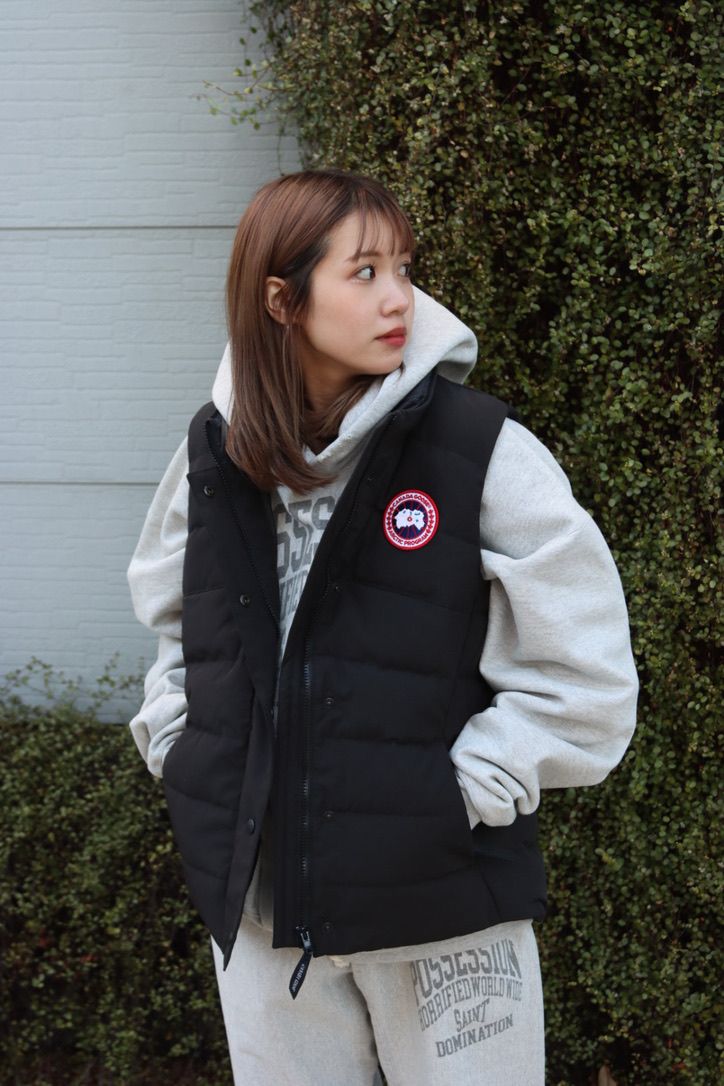 CANADA GOOSE POP UP レディースFREESTYLE VEST style.2023.1.6 | 3097 | mark