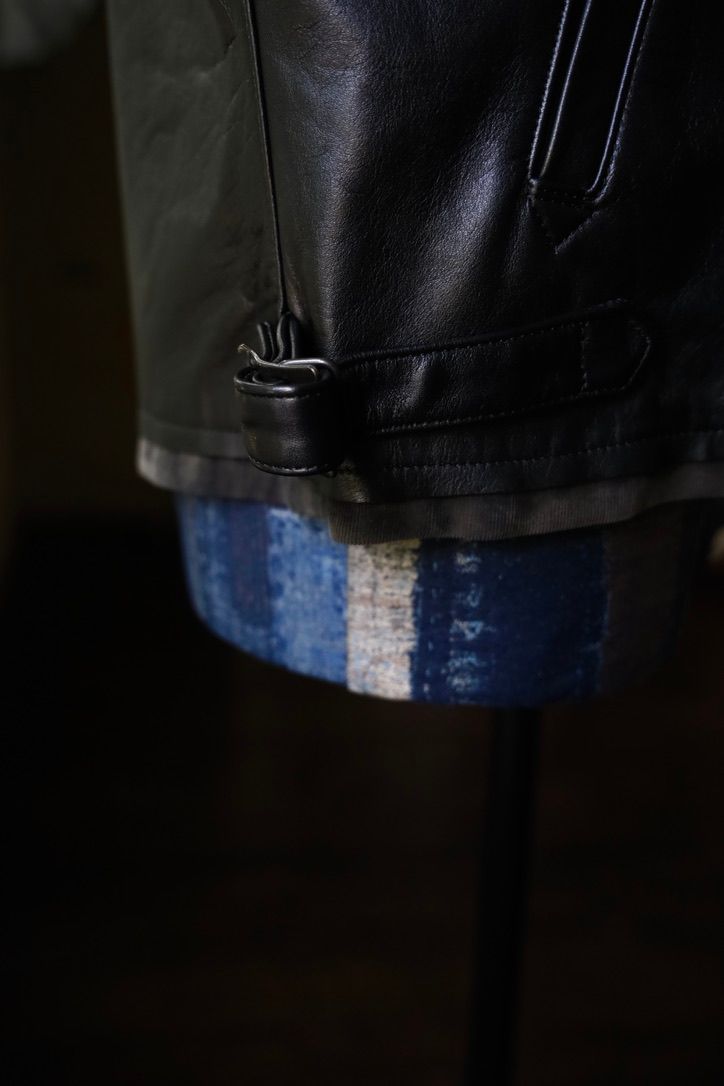 yohji yamamoto - ヨウジヤマモト COW/DRUM LEATHER CUT OFF yohji yamamoto - ヨウジヤマモト COW/DRUM LEATHER CUT OFF