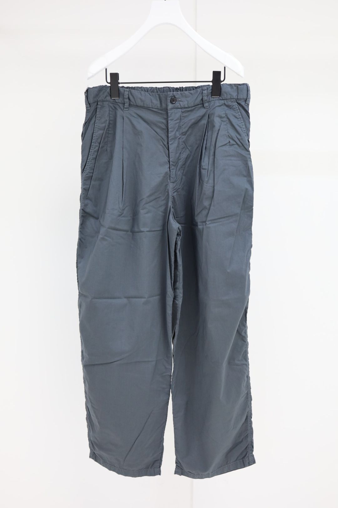 グラフペーパー 26SS Garment Dyed Typewriter Oversized Slacks(GM261-40102B)C.GRAY☆3月7日(土)発売！