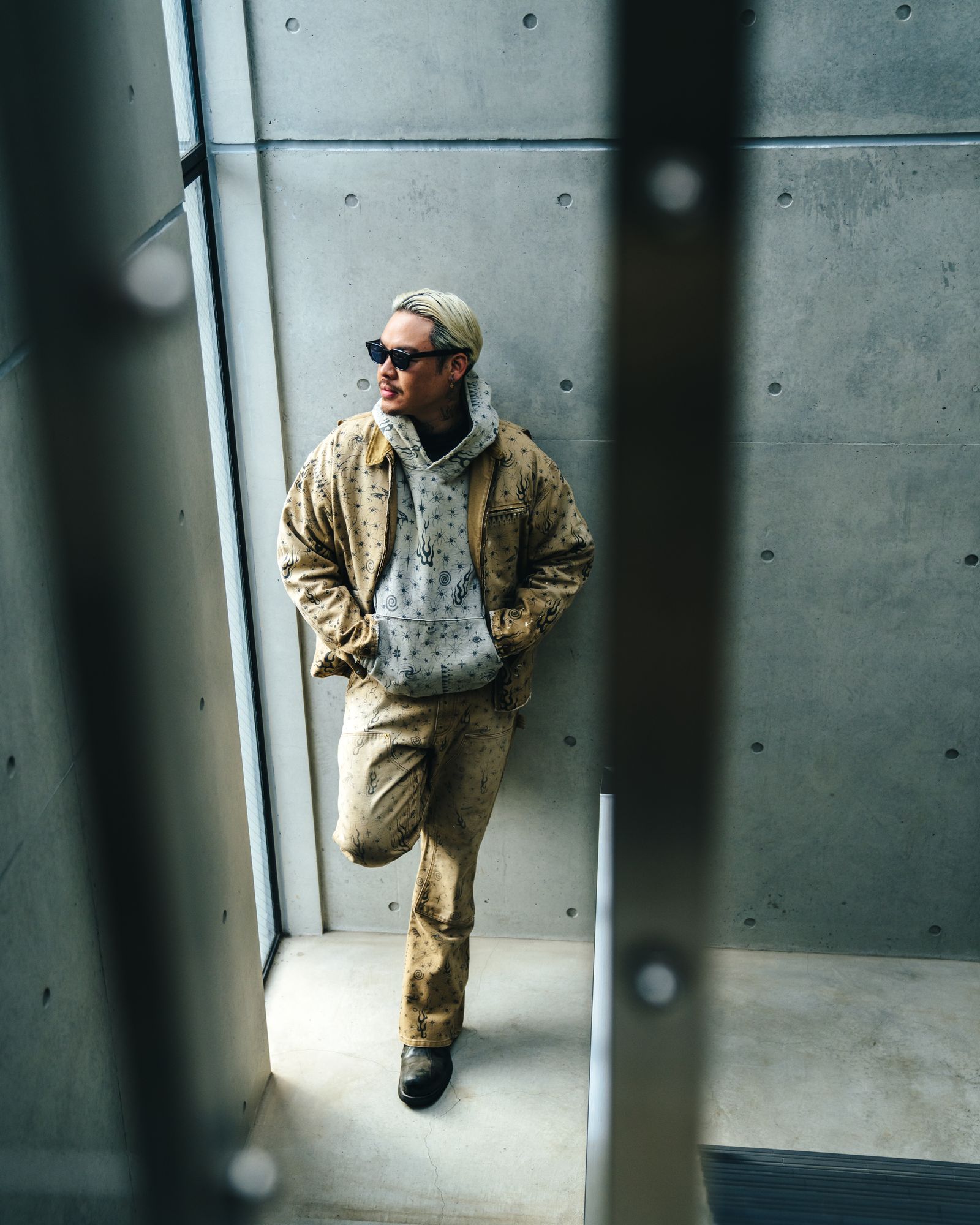 セントマイケル25SS Dr.Woo DW_DETROIT JKT(SM-HR8-0000-C43)BEIGE
