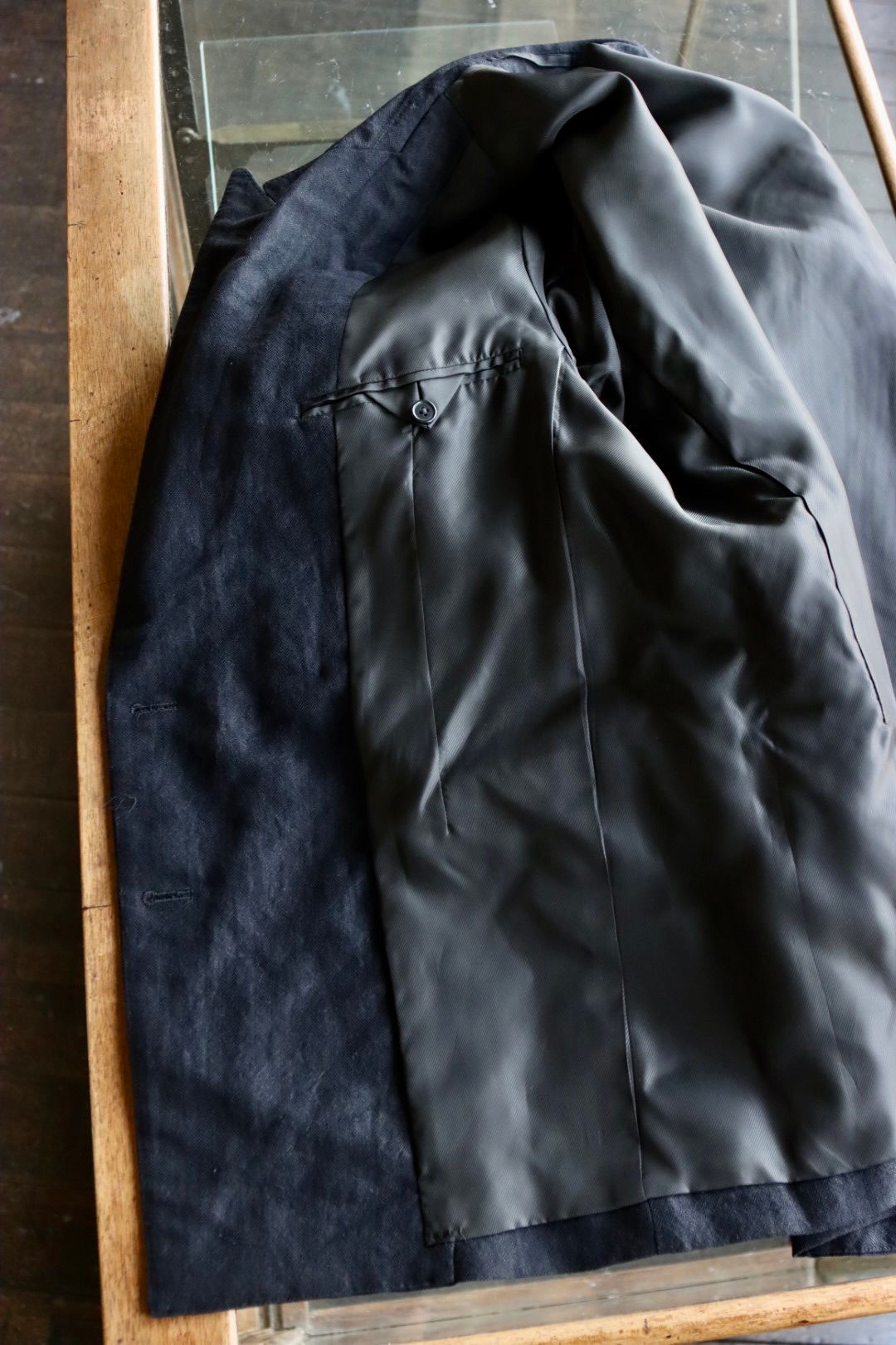 アプレッセ23SSジャケット Double Breasted Jacket(23SAP-01-11M)NAVY