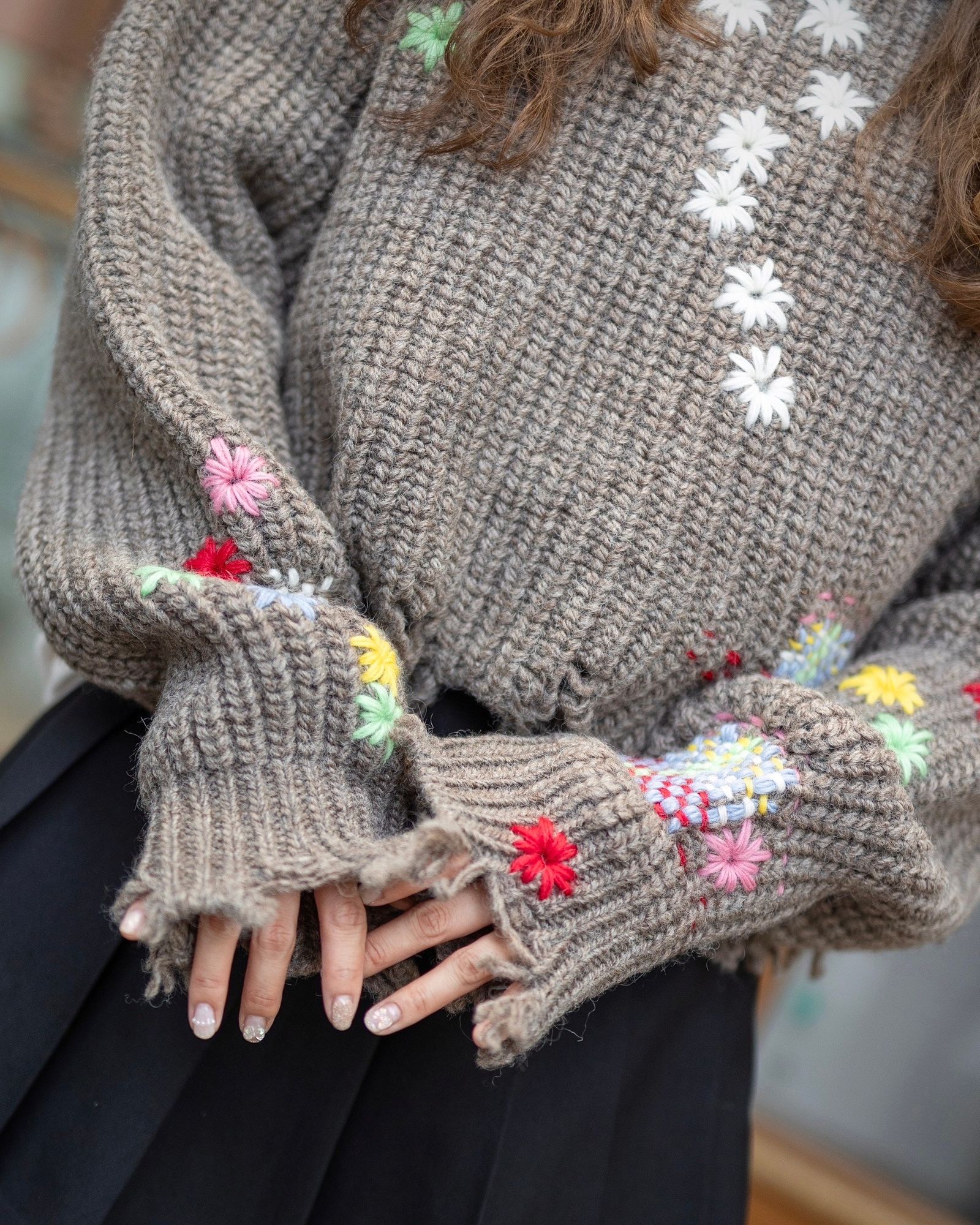 doublet 24FW 新作DARNING CUT OFF KNIT PULLOVER style.2024.8 doublet 24FW 新作DARNING CUT OFF KNIT PULLOVER style.2024.8