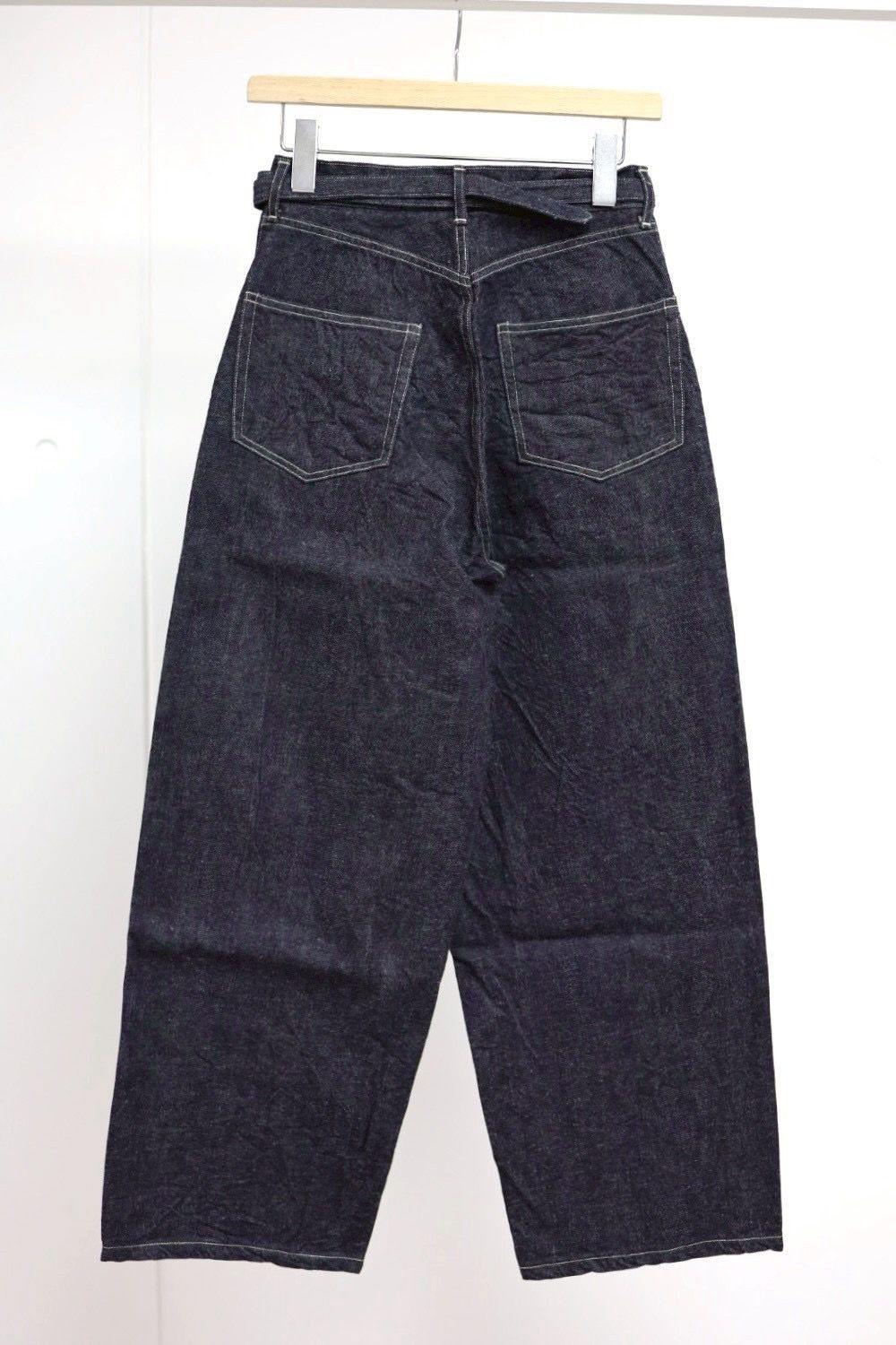 blurhms Women's 26SS 12.9oz Denim Bias Belted Pants(BHS26S012)Indigo☆新作発売！