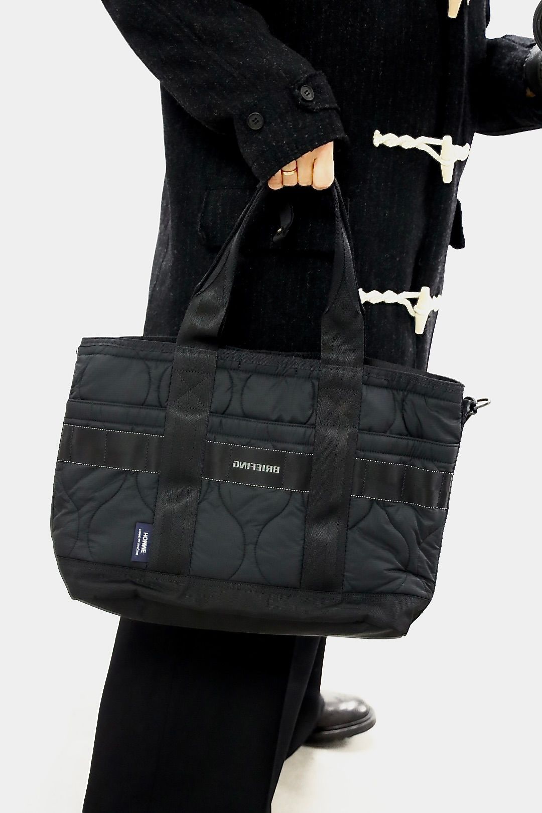 COMME des GARCONS HOMME ストライプダッフルコートスタイル2025.10.3.
