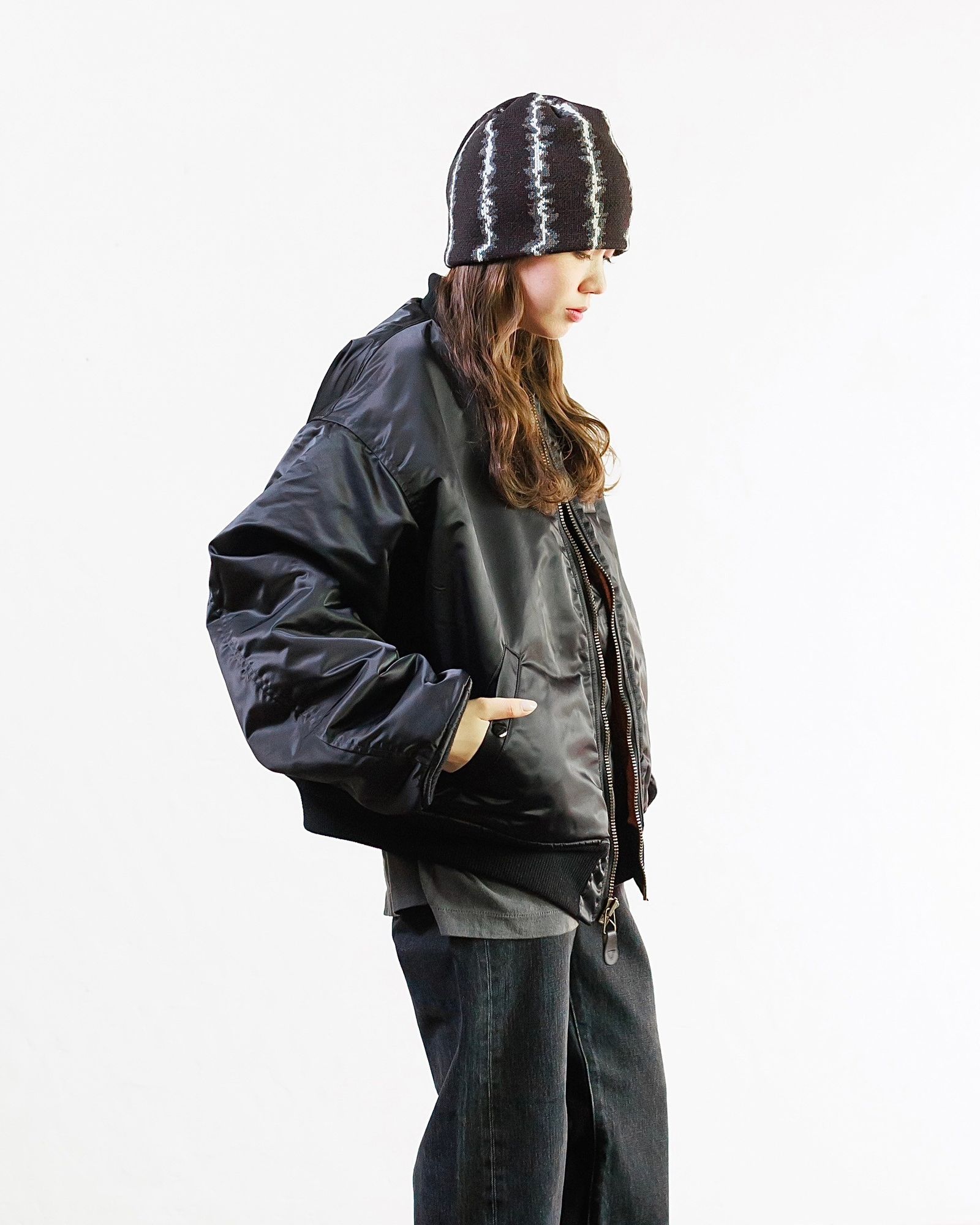 SAINT M×××××× - セントマイケル24AW NO DAMEGE MA-1 (SM-YS1