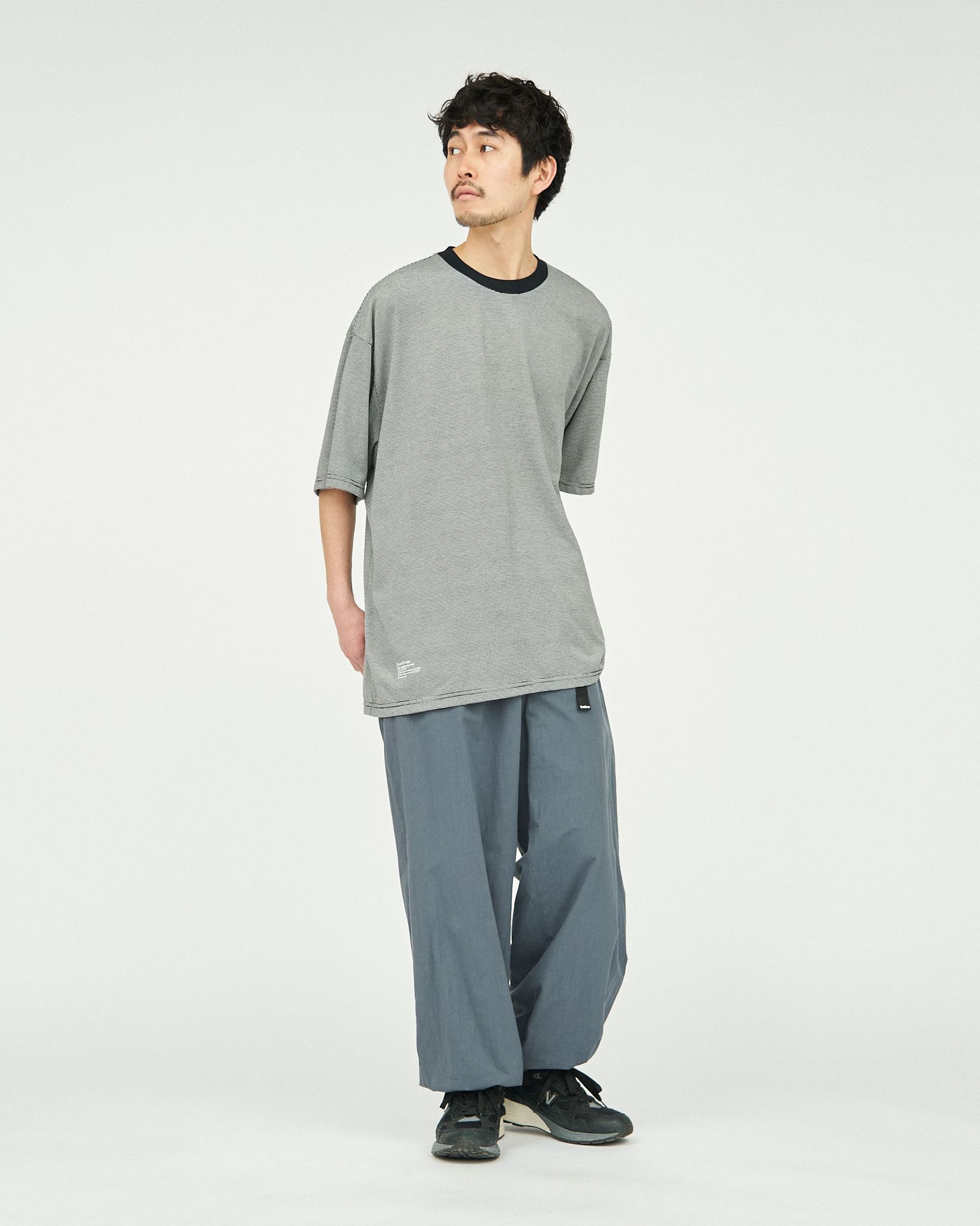 フレッシュサービス MICRO BORDER S/S TEE (FSC251-70115)WHITE×BLACK☆3月15日(土)発売！