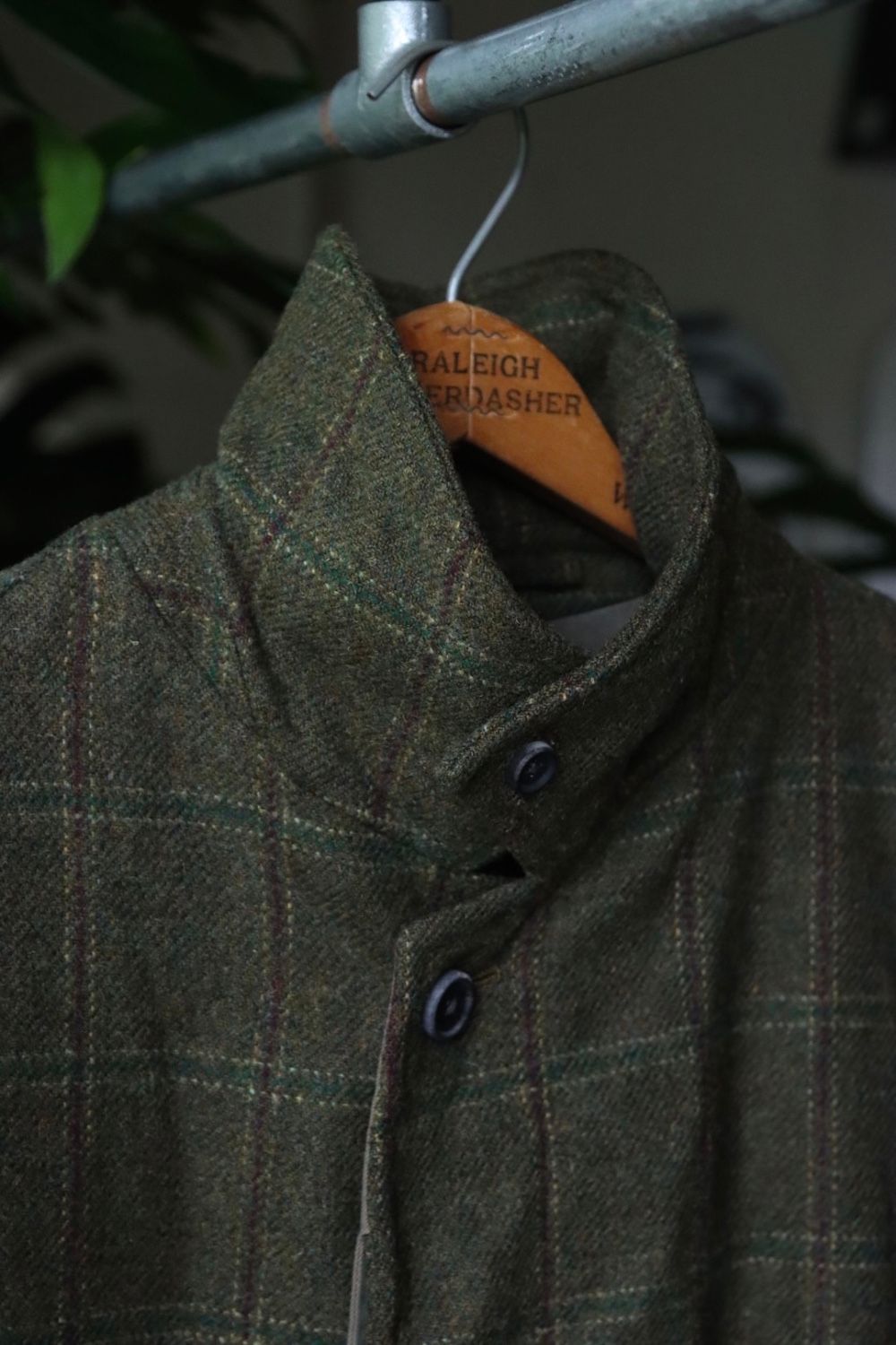 A.PRESSE - アプレッセ22FW Tweed Balmacaan Coat(22AAP-01-15HB