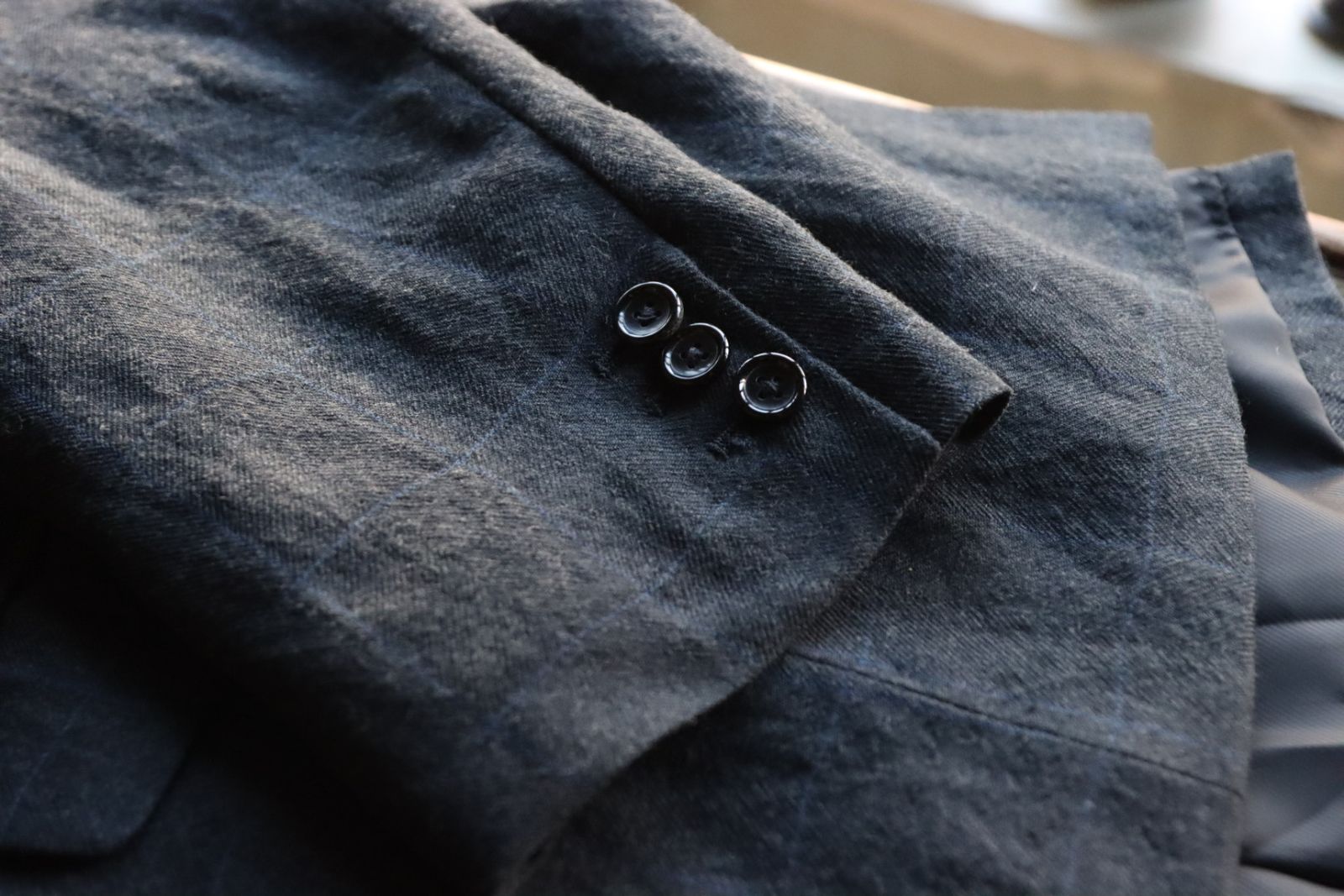 アプレッセ23SSジャケット Double Breasted Jacket(23SAP-01-11M)CHARCOAL