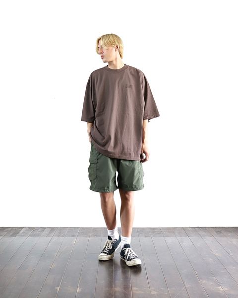 セダンオールパーパス 24SS Garment Dyed S/S Tee style(Brown) 2024.4.5