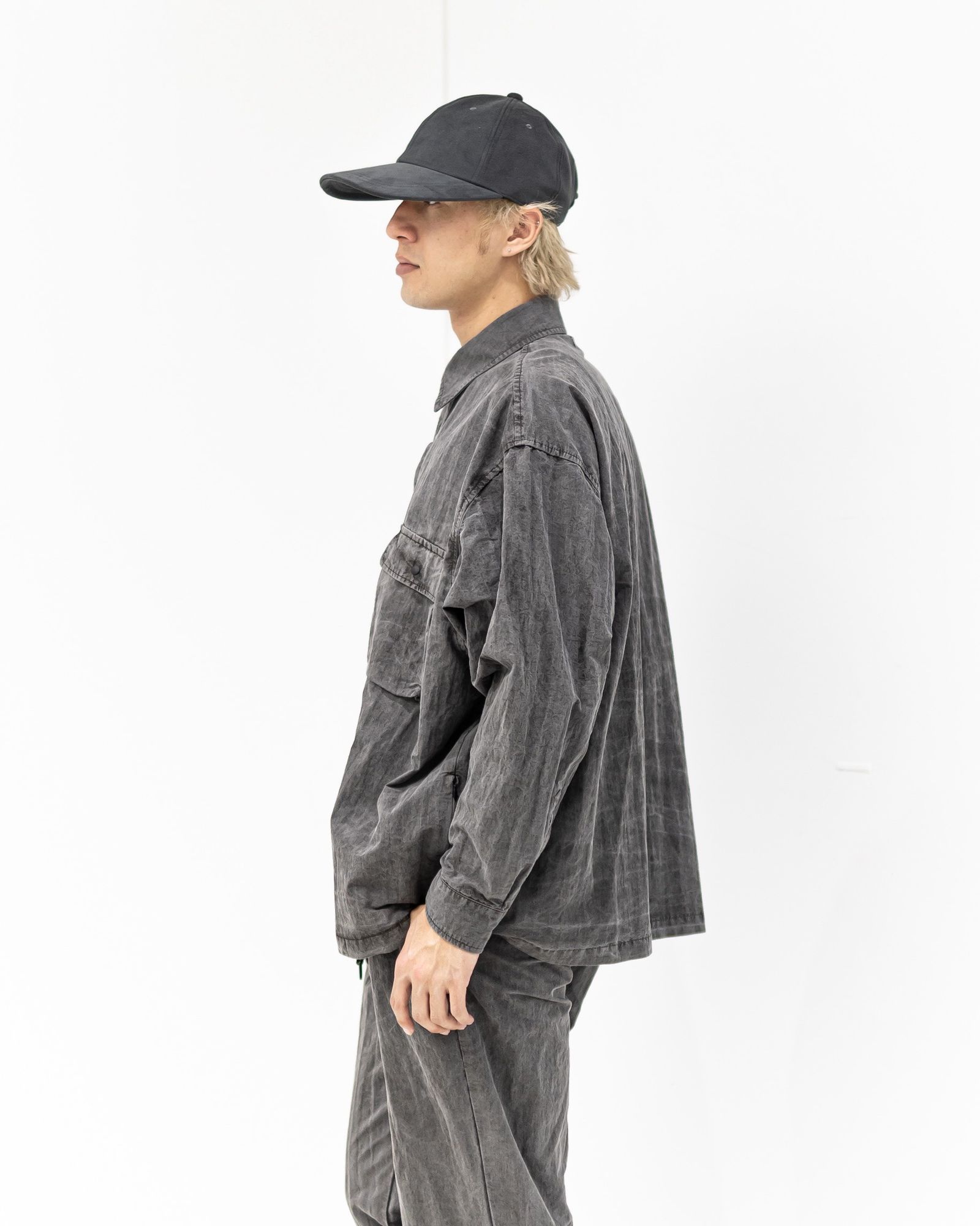 is-ness Pigment-Dyed Long-Sleeve Shirt 新作発売！