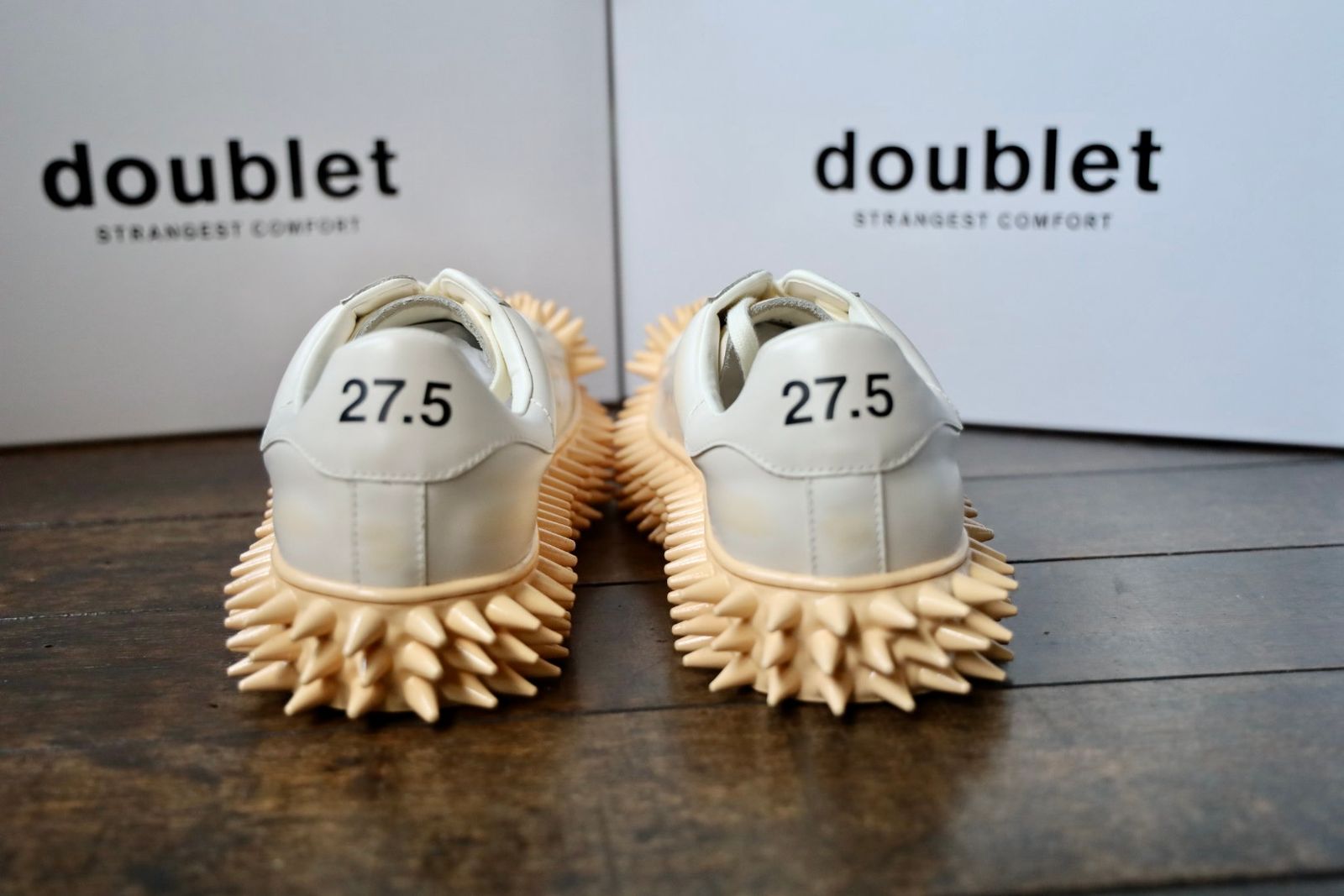 doublet - doublet 25AW スニーカーSPIKY LEATHER SNEAKER