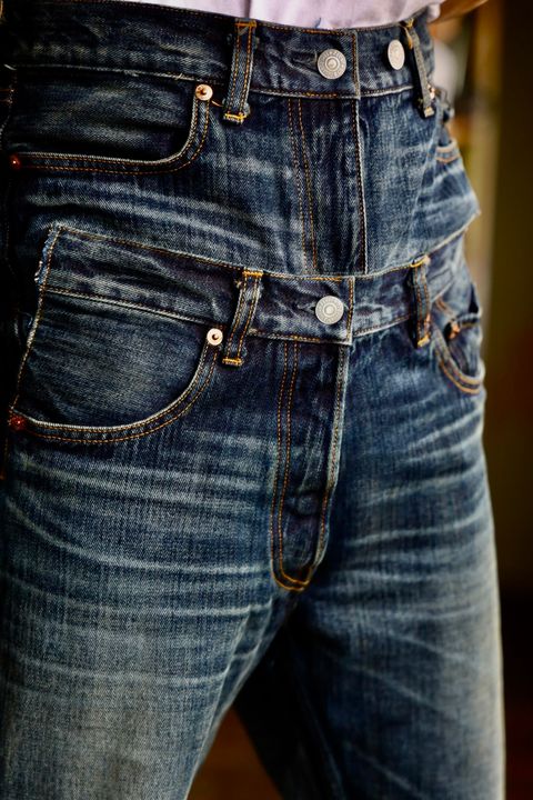 JUNYA WATANABE MAN ダブルウエストLevi's Wネームデニムスタイル.2025.5.7.
