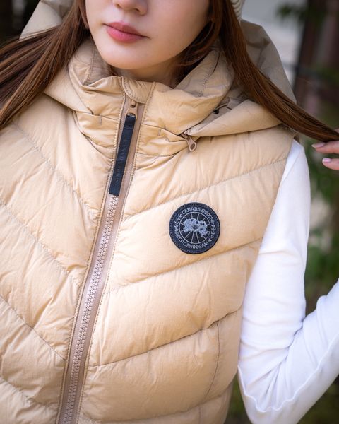 CANADA GOOSE 新作Clair Vest Black Label style.2026.1