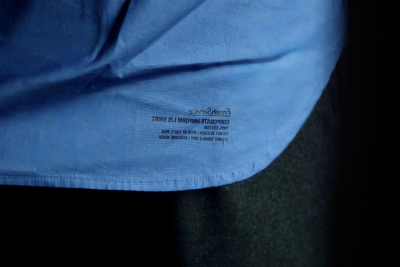 フレッシュサービス CORPORATE UNIFORM L/S SHIRT(FSC253-50105B)BLUE☆8月9日(土)発売！