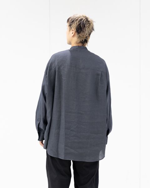 Graphpaper Linen L/S Oversized Band Collar Shirt 6月20日(土)新作発売！
