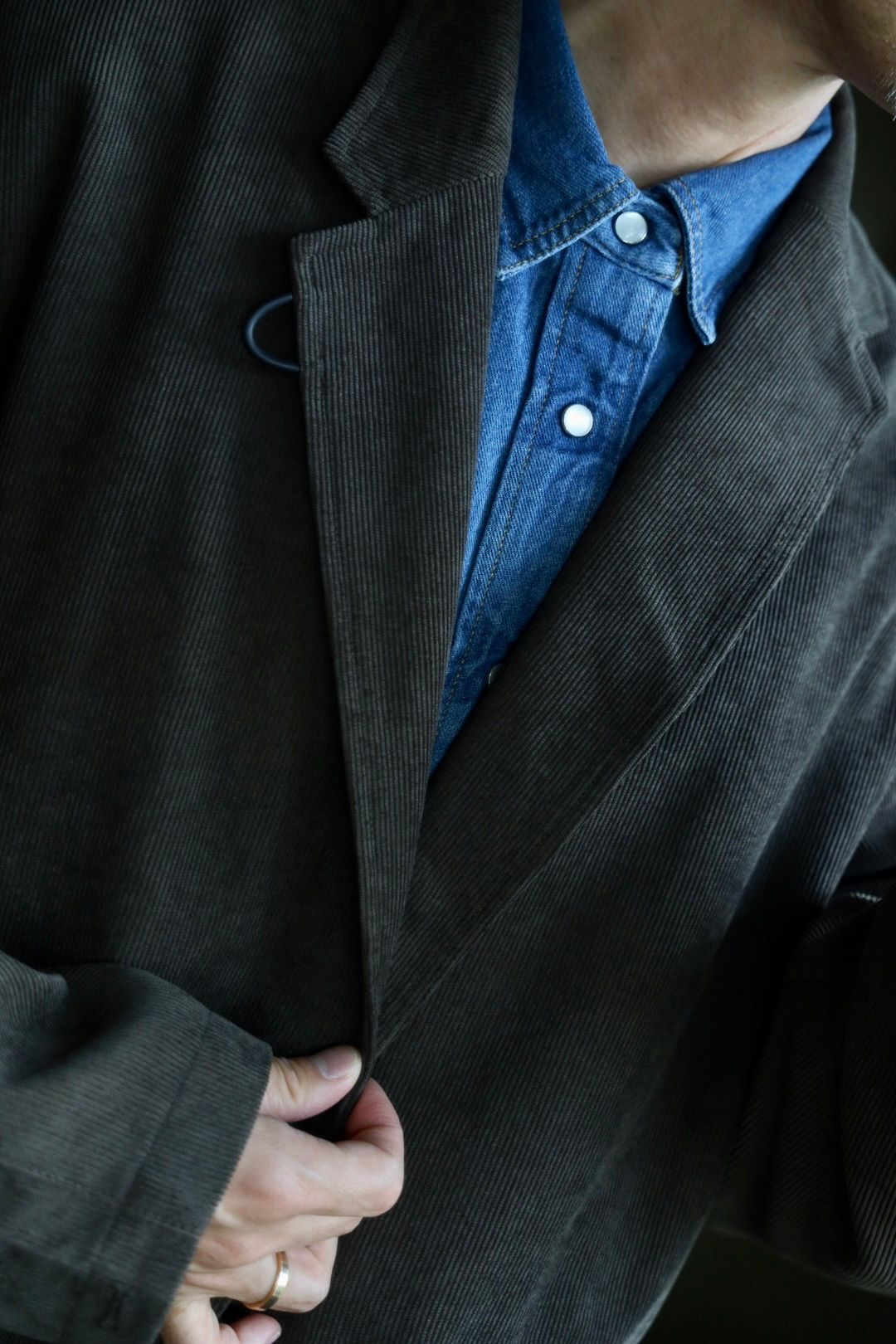 DAIWA PIER39 ECH LOOSE 2B JACKET CORDUROYスタイル.2025.8.23.