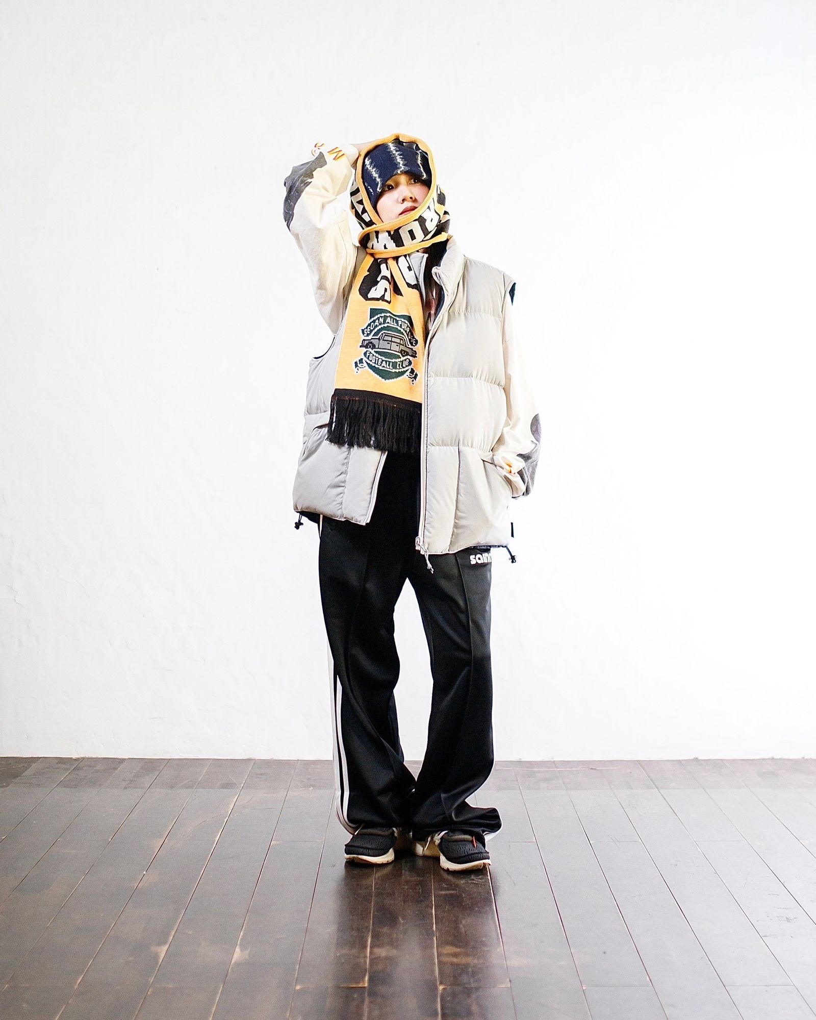 セダンオールパーパス FW24 Football Scarf(SD24F-ACO3)YELLOW☆11月9日(土)新作発売！
