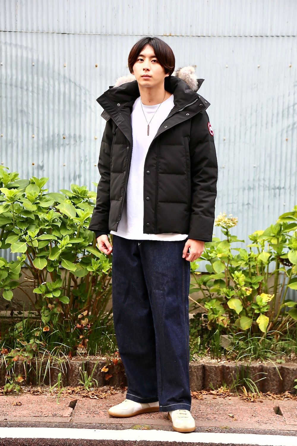 CANADA GOOSE WYNDHAM PARKA FF"BLACK"style.2020.8.8.