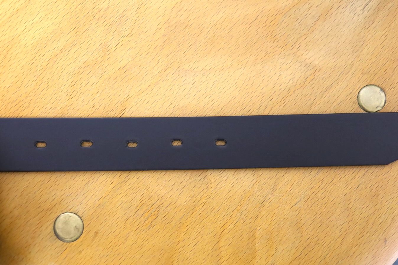 Yohji Yamamoto 26SS MATT SOFT OIL LEATHER 30MM PLAIN BELT(HK-F01-766)BLACK★新作発売！