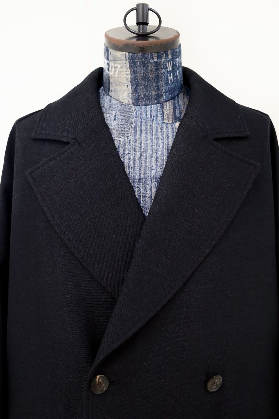 マーカ 26AW GREAT COAT(M26C10CO01C)CHAMBRAY BLACK☆新作発売！