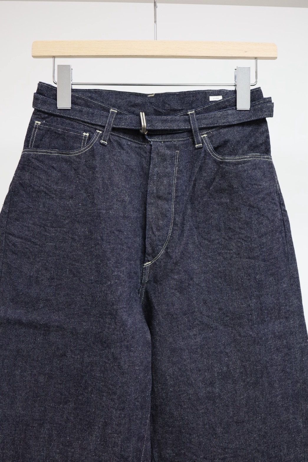 blurhms Women's 26SS 12.9oz Denim Bias Belted Pants(BHS26S012)Indigo☆新作発売！