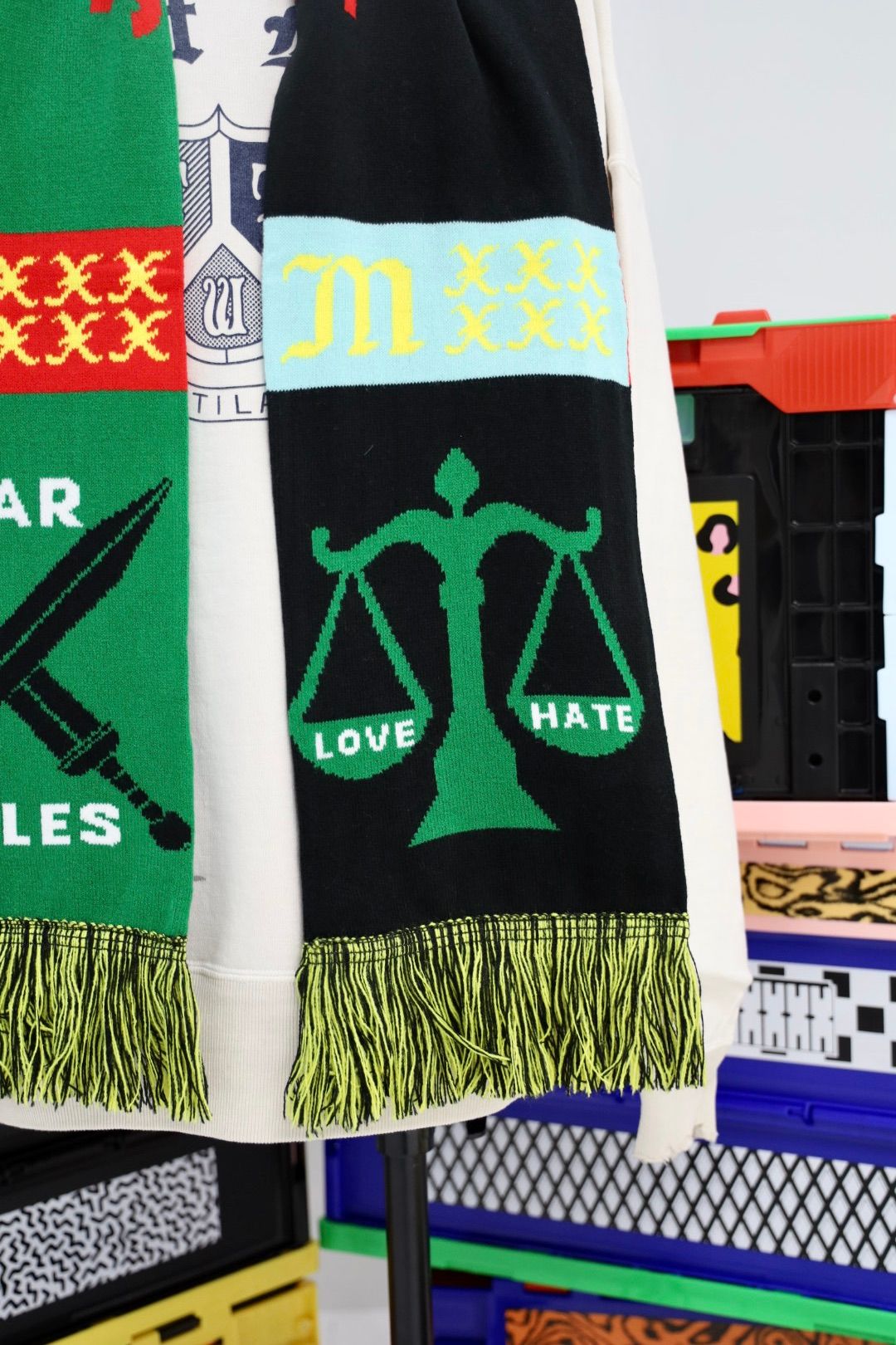 セントマイケル  BABY MICHAEL SCARF(SM-HR1-0000-097)BLACK★10月11日(土)発売！