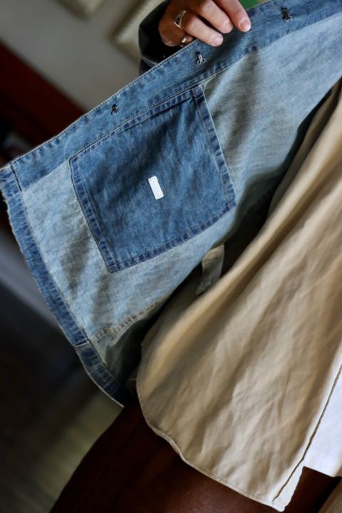 アプレッセ22FW US NAVY Denim Jacket"INDIGO"スタイル