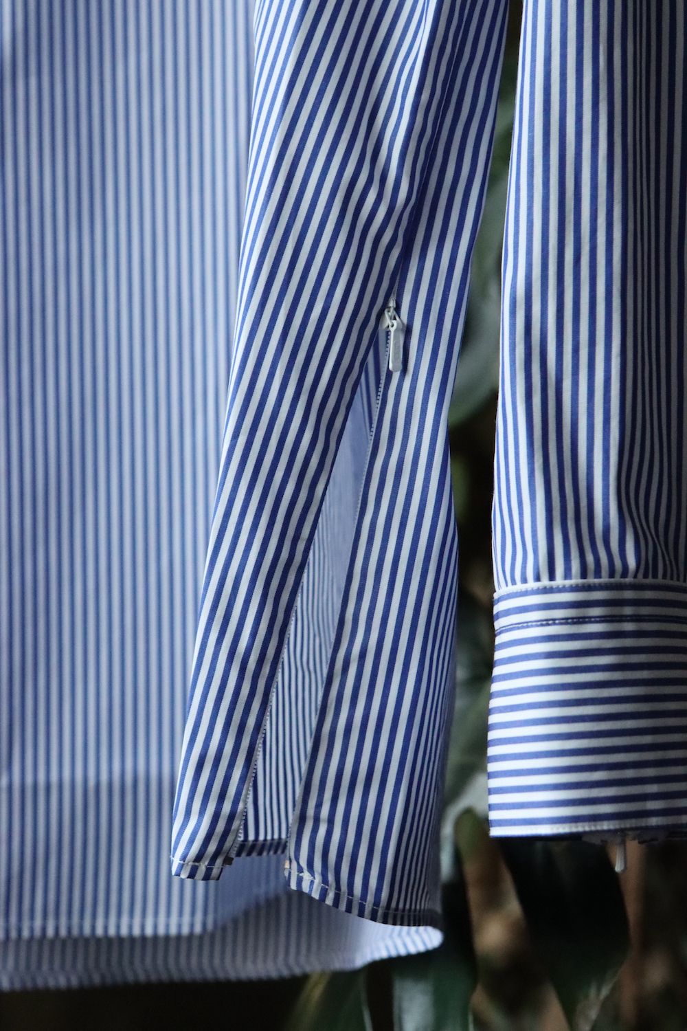 is-ness×THOMAS MASON VENTILATION LONG SLEEVE SHIRT"BLOCKS STRIPE"イズネス22SS