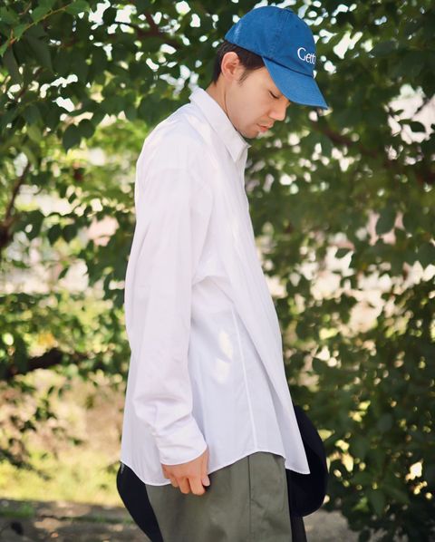 is-ness イズネス 23AW WIDE CHINO PANTSスタイル