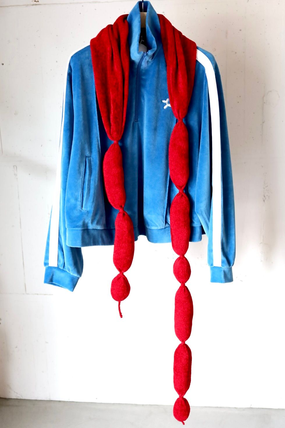 doublet ダブレット26AW BALLOON DOG KNIT SCARF (26AW59KN236)RED