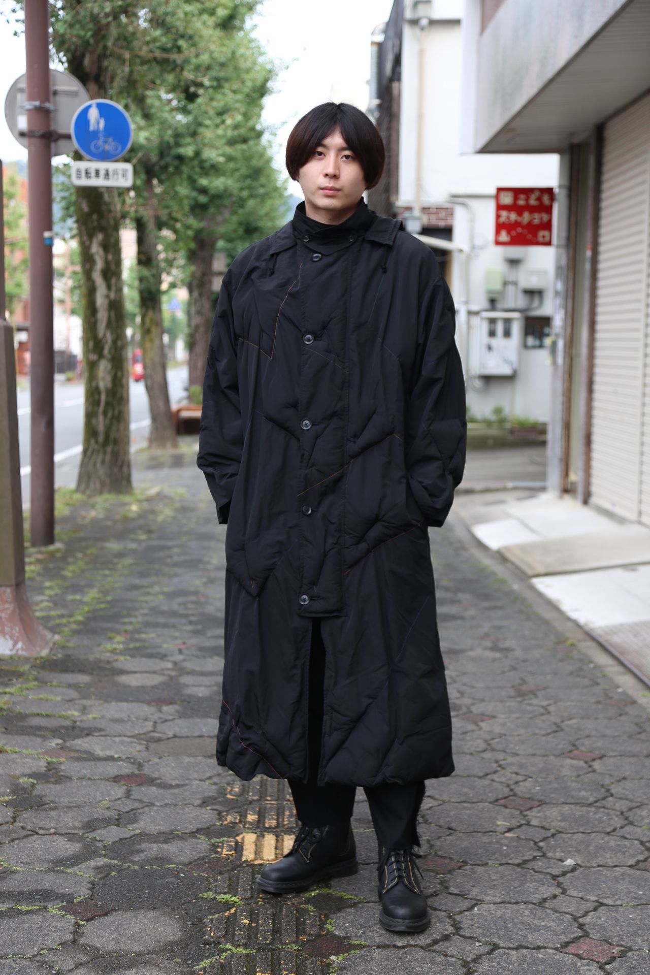 Yohji Yamamoto 2020AW 新作M-綿入りシャツコート style.2020.9.11 ...