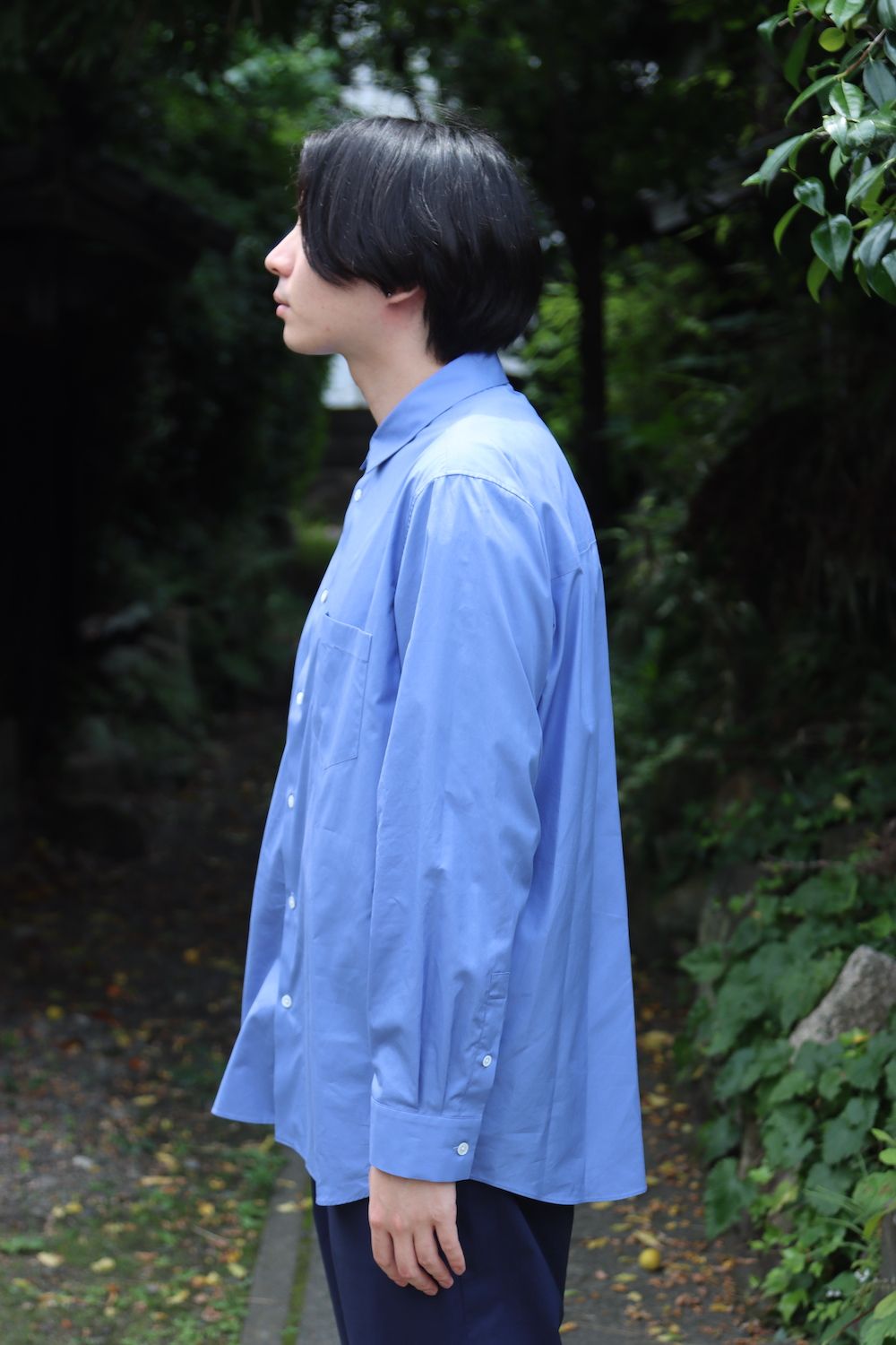 ATON 22FW STANDARD SHIRT style.2022.6.19.