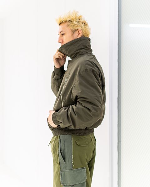 YOKE "KATHARINE HAMNETT" Recycle Polyester Short Blouson (OLIVE) 9月13日(土)新作発売！
