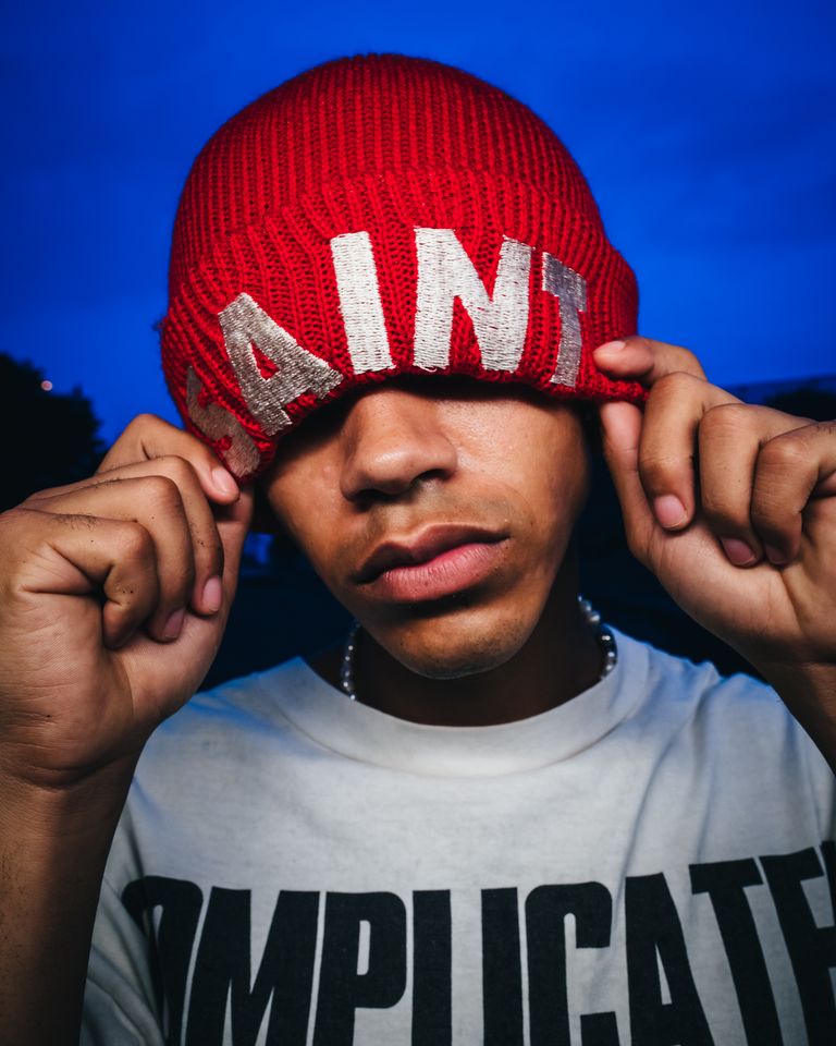 SAINT M×××××× - セントマイケル 23AW ニットキャップ SAINT KNIT CAP  