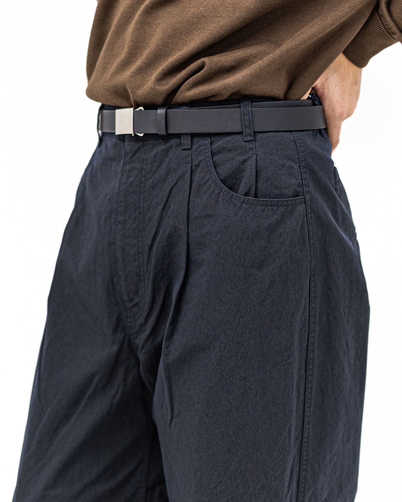 コムデギャルソンオム ステアオイルスムースベルト(HQ-K301-051)BLACK☆2月6日(金)発売！