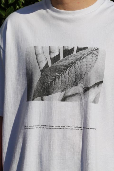 Graphpaper POET MEETS DUBWISE for Graphpaper Oversized Tee “WORDS AND SILENCE” style.2021.6.20