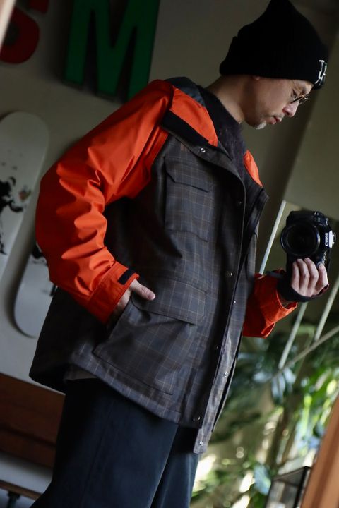 eYe JUNYA WATANABE MAN × THE NORTH FACE Wネームジャケットスタイル.2022.10.21.