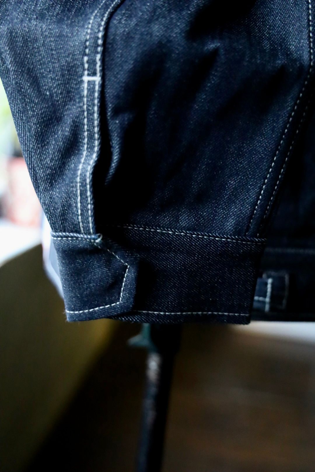 グラフペーパー 25AW Selvage Denim Zip Jacket(GU253-20056RB) INDIGO_RIGID☆8月9日(土)発売！
