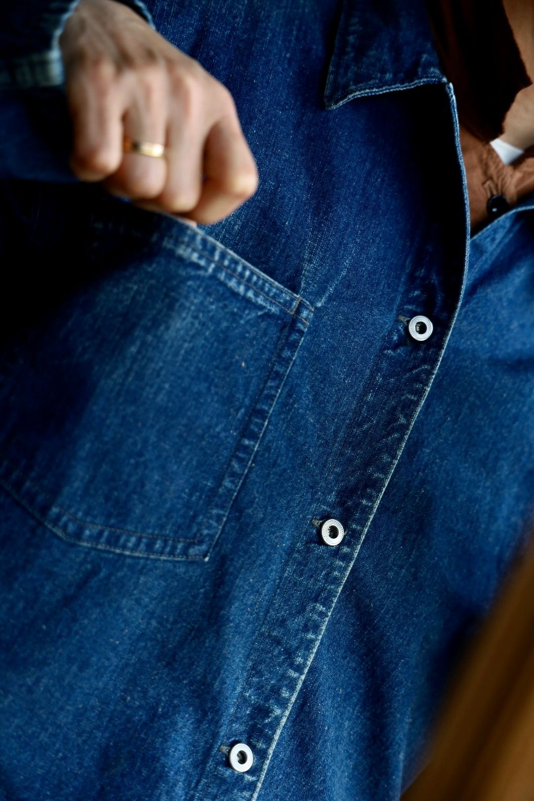 ジャケット・アウター 25ss A.PRESSE US NAVY Denim Jacket M A.PRESSE - アプレッセ 25SS US NAVY Denim Jacket(25SAP-01-26H