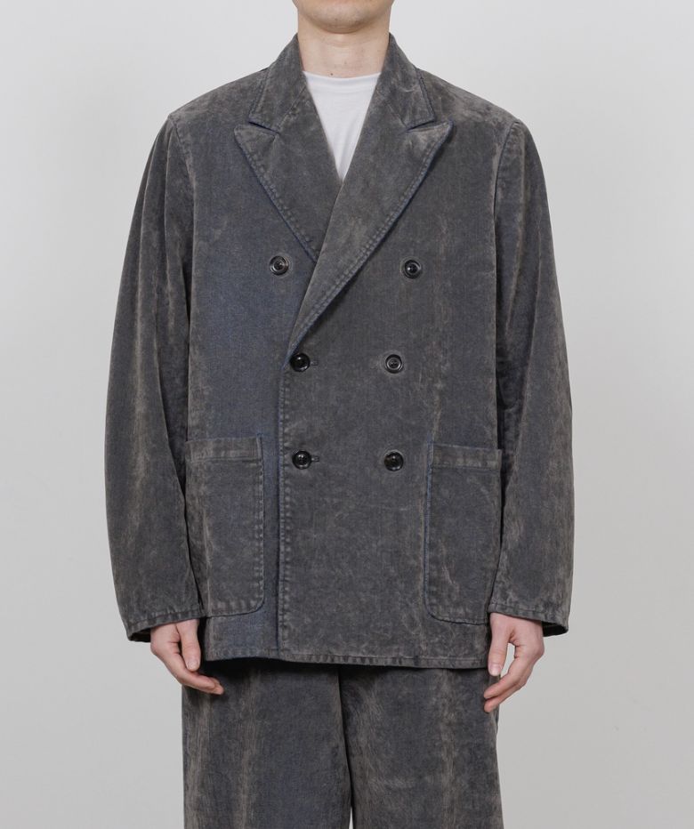 マーカ 26AW RELAXED FIT W.B JACKET(M26C09JK01C) GRAY ☆新作発売！