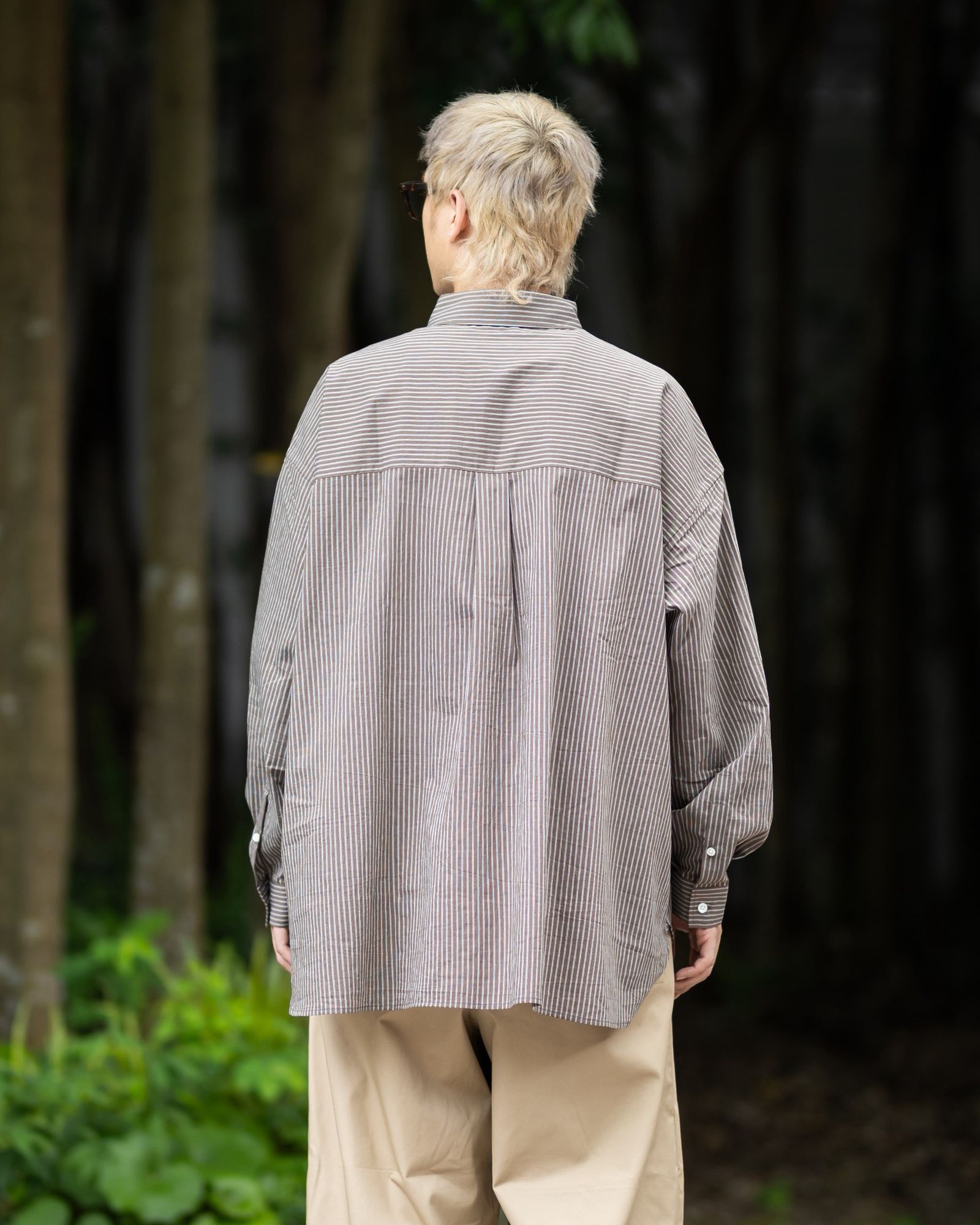 FreshService HRAFTeX® L/S STRIPE SHIRT (BROWN STRIPE) 5月30日(土)新作発売！