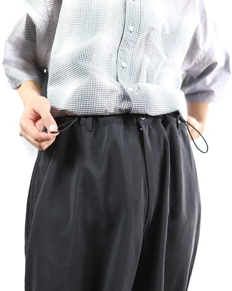 SEDAN ALL-PURPOSE SS24より新作Detachable Shadow Plaid BD Shirt style 2024.3.22