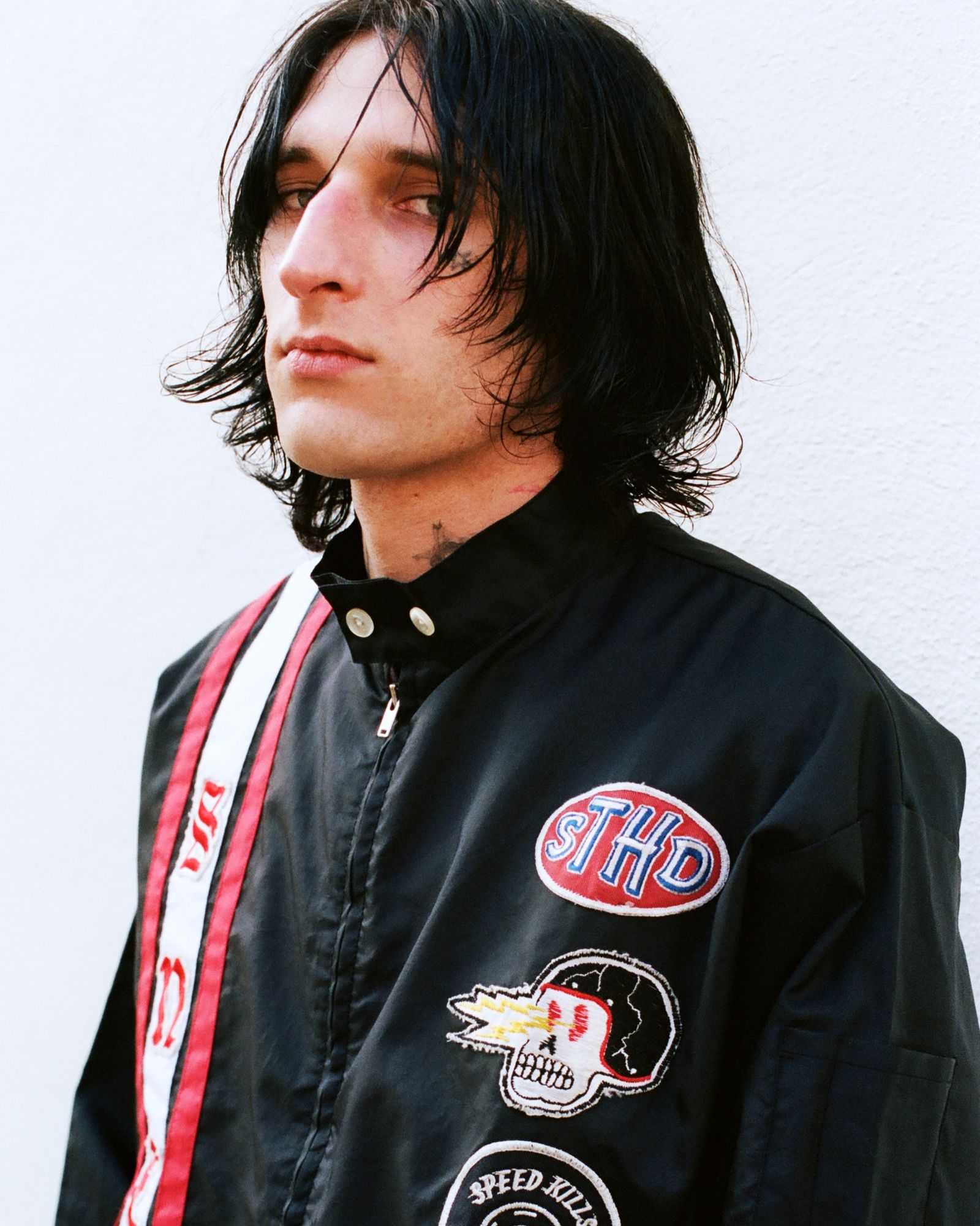 セントマイケル STHD . JACKET SNTHD(SM-HR8-0000-C73)BLACK