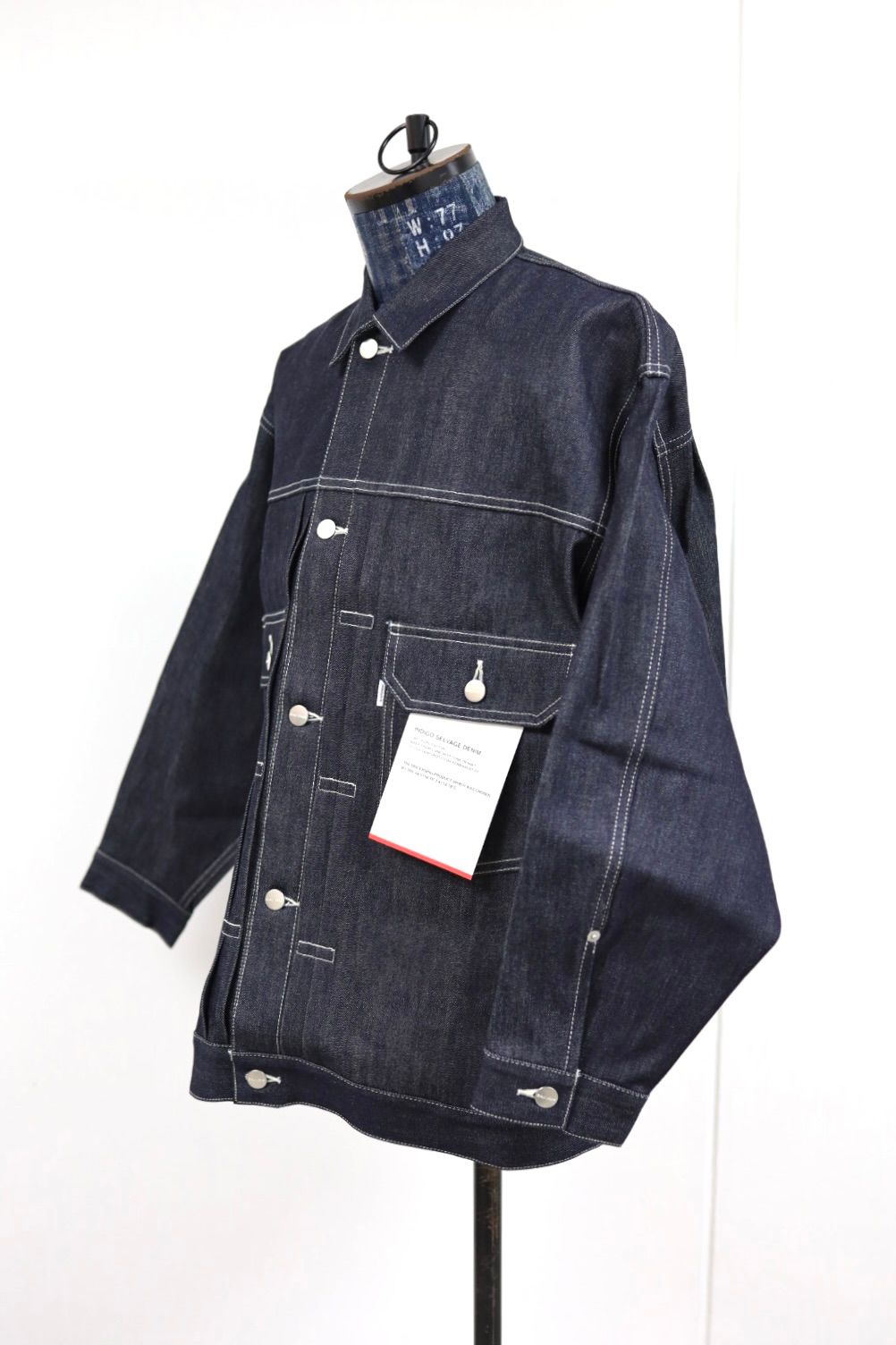 グラフペーパー Selvage Denim Jacket(GU261-20054RB)INDIGO_RIGID★1月24日(土)発売！